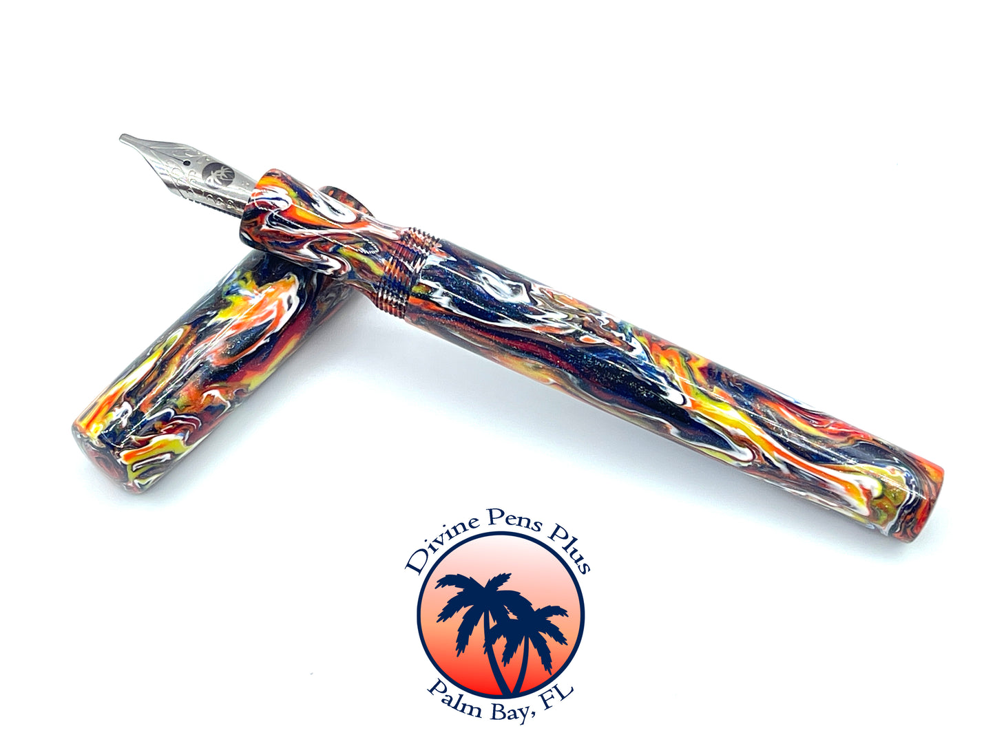 Conch Fountain - "Abstract Metallic"