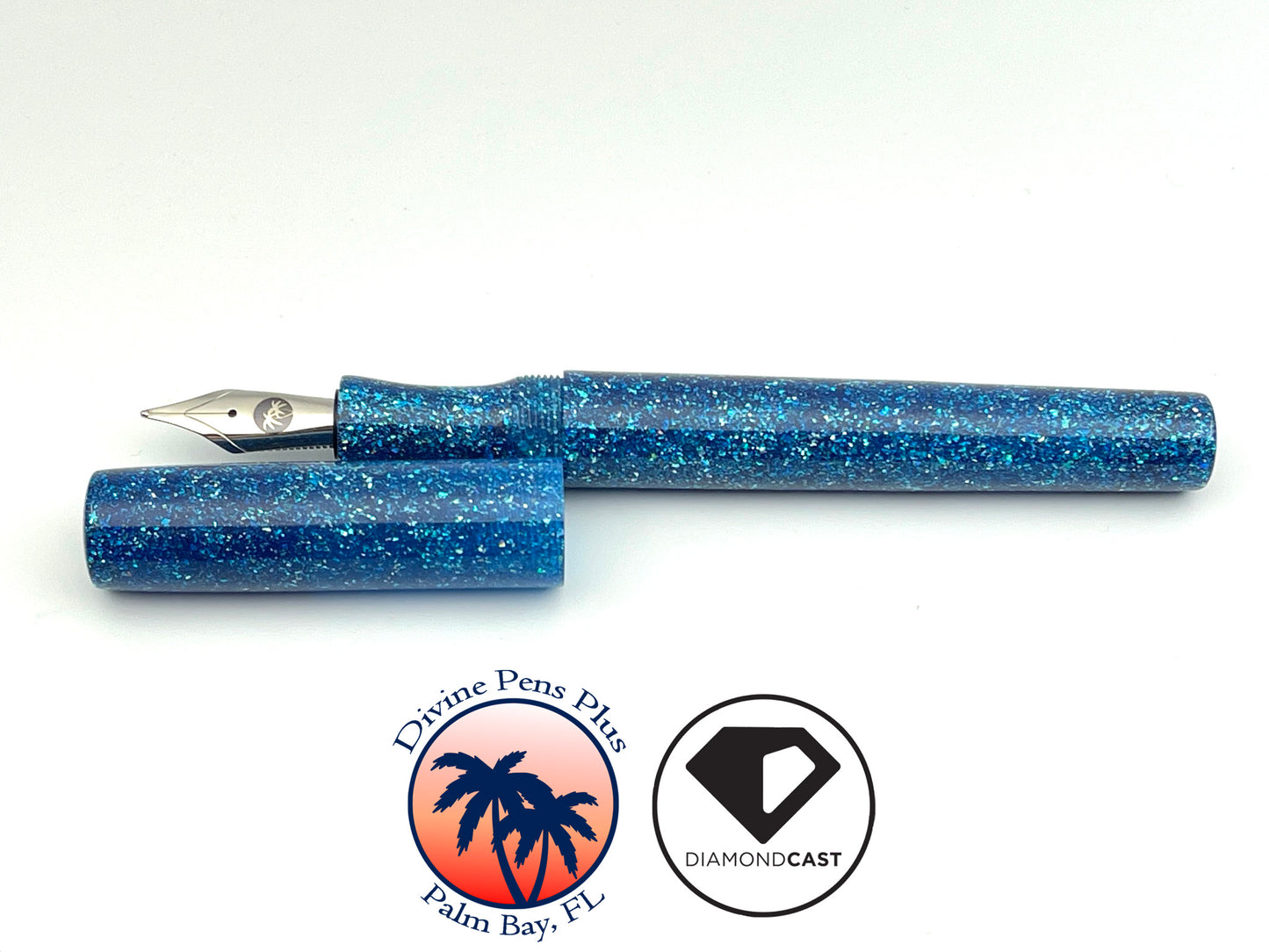 Summerland Fountain Pen - "Blue Radiance" DiamondCast™