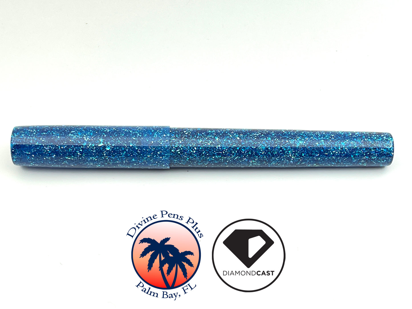 Summerland Fountain Pen - "Blue Radiance" DiamondCast™