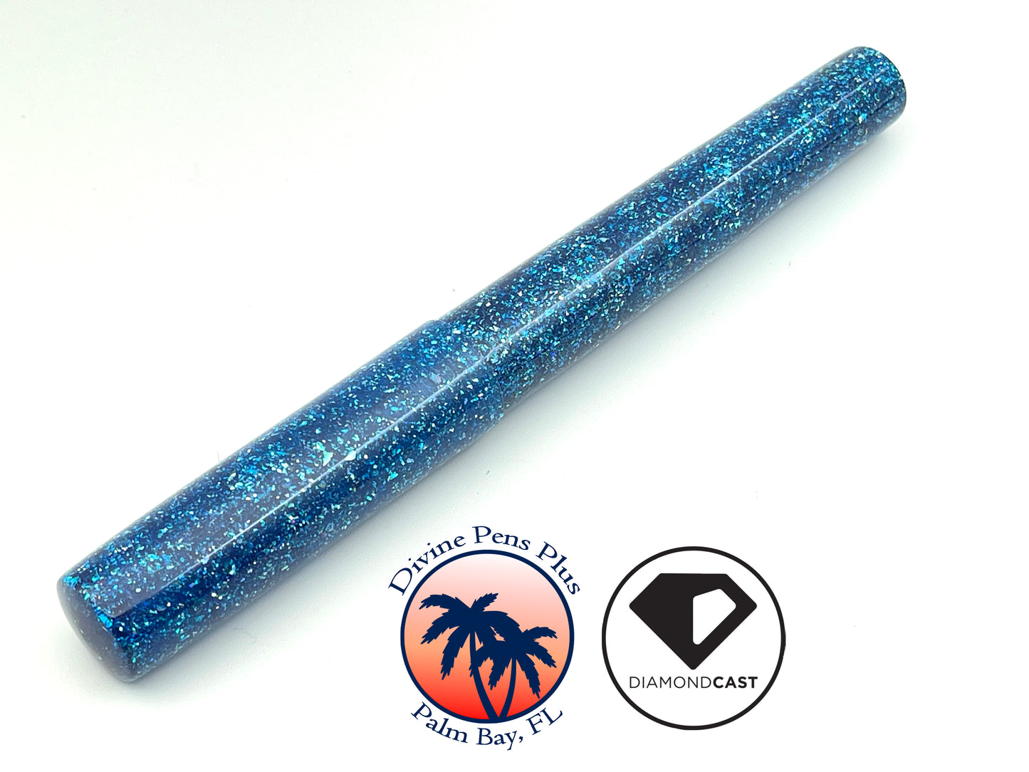 Summerland Fountain Pen - "Blue Radiance" DiamondCast™