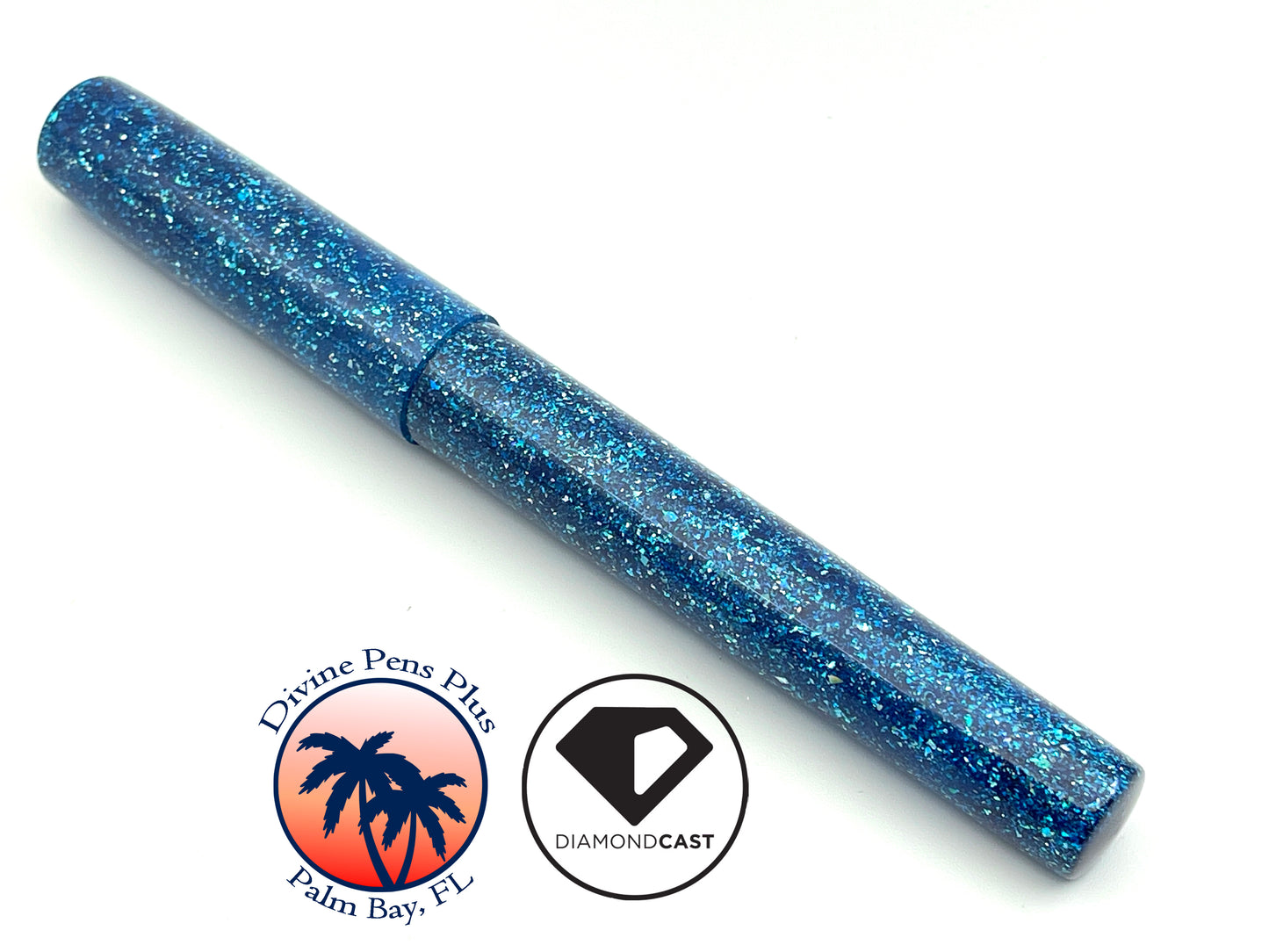 Summerland Fountain Pen - "Blue Radiance" DiamondCast™