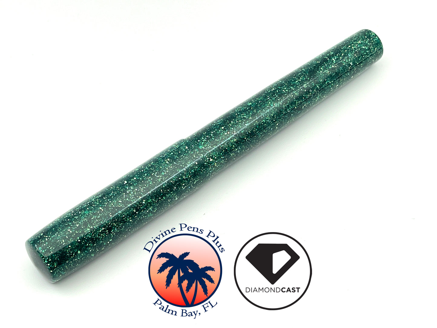 Summerland Fountain Pen - "Green Radiance" DiamondCast™