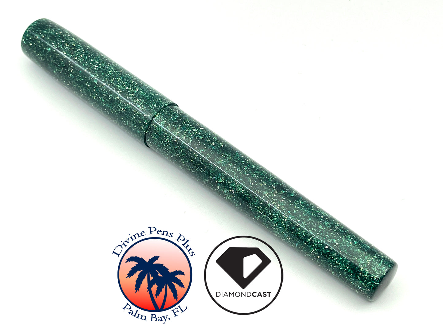 Summerland Fountain Pen - "Green Radiance" DiamondCast™