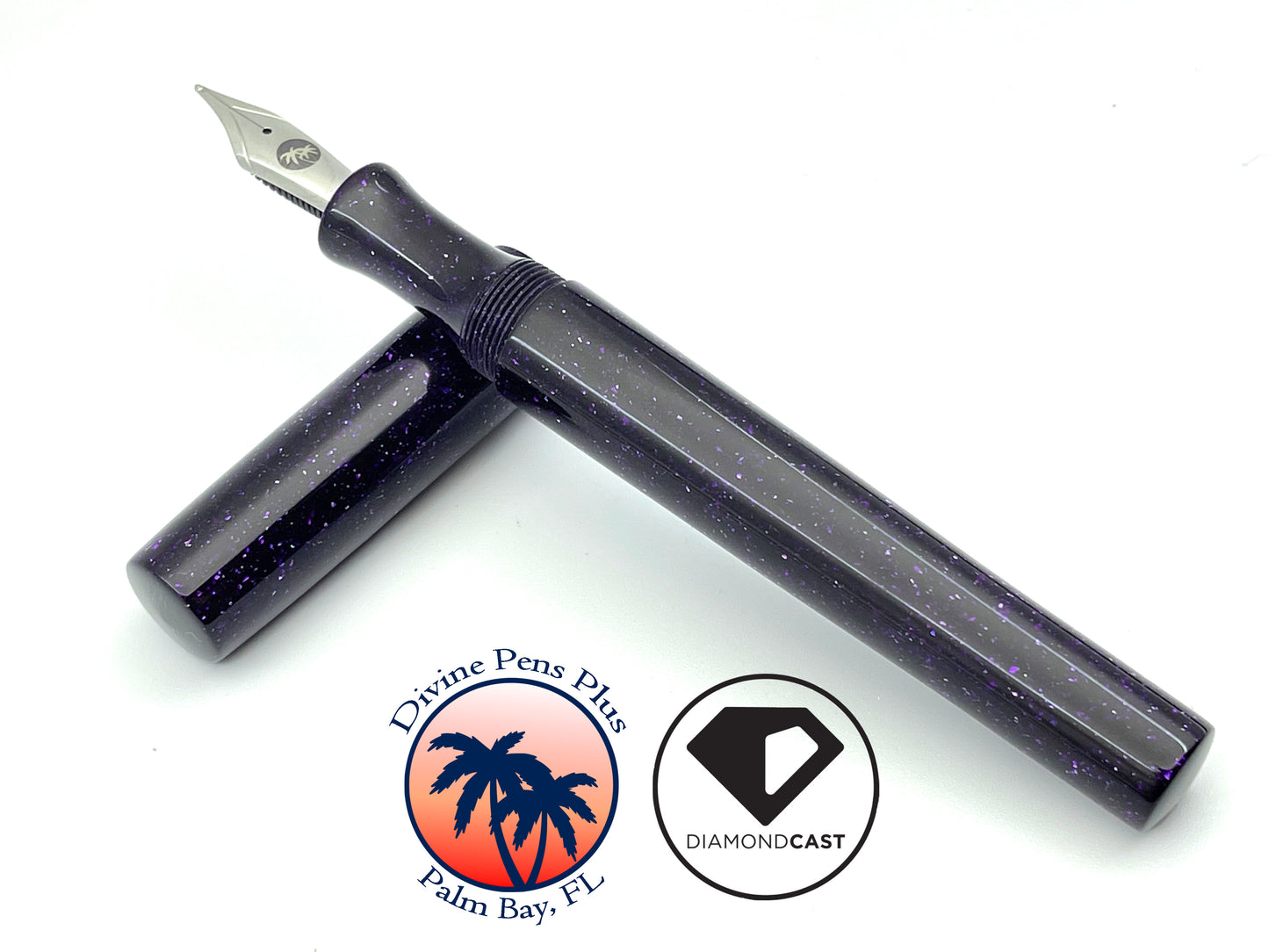 Spes Fountain Pen - "Purple Radiance" DiamondCast™