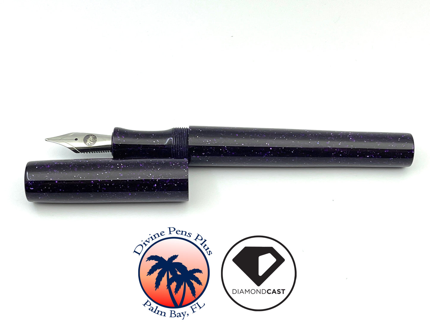 Spes Fountain Pen - "Purple Radiance" DiamondCast™