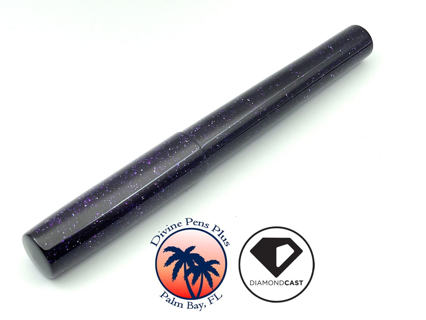 Spes Fountain Pen - "Purple Radiance" DiamondCast™