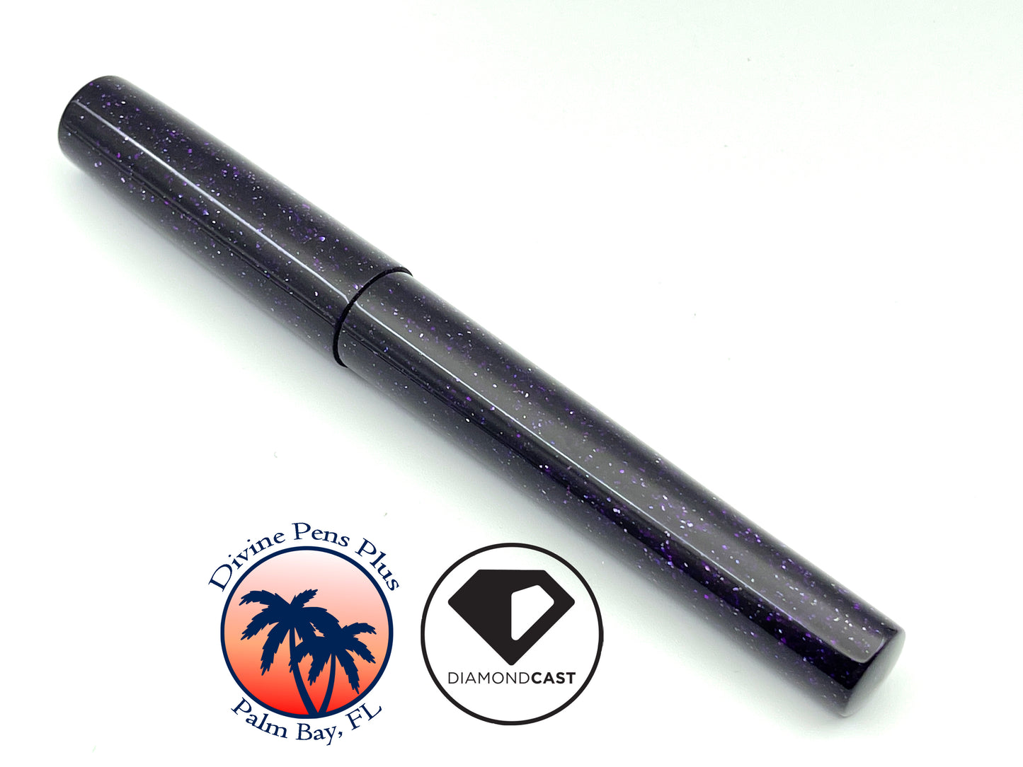 Spes Fountain Pen - "Purple Radiance" DiamondCast™