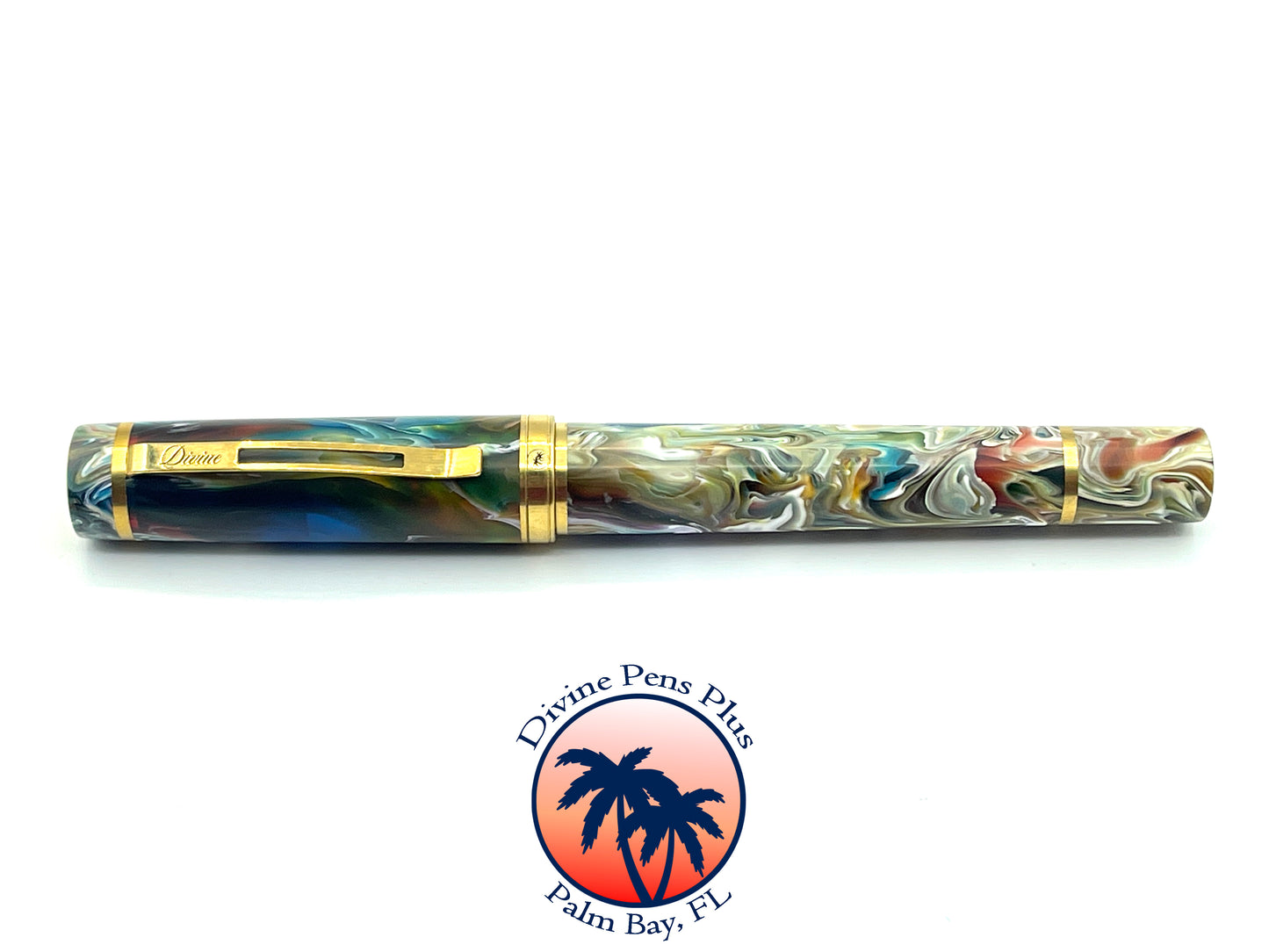Divinus Fountain Pen - "Primary Manipulation 1" PM1 / Brass Hardware