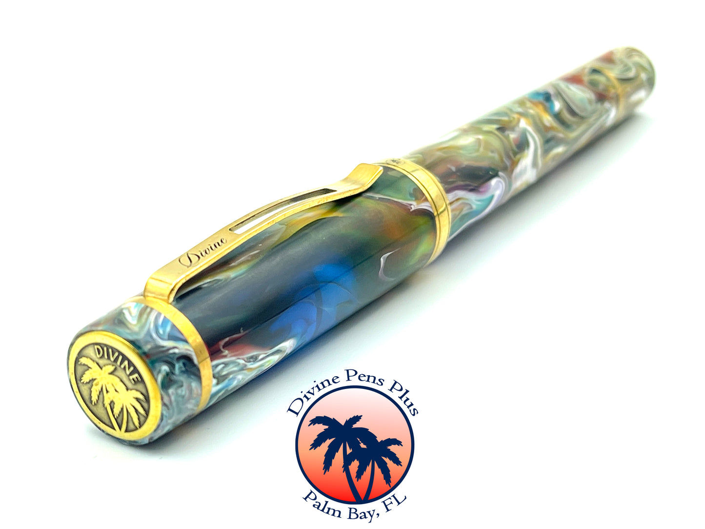 Divinus Fountain Pen - "Primary Manipulation 1" PM1 / Brass Hardware
