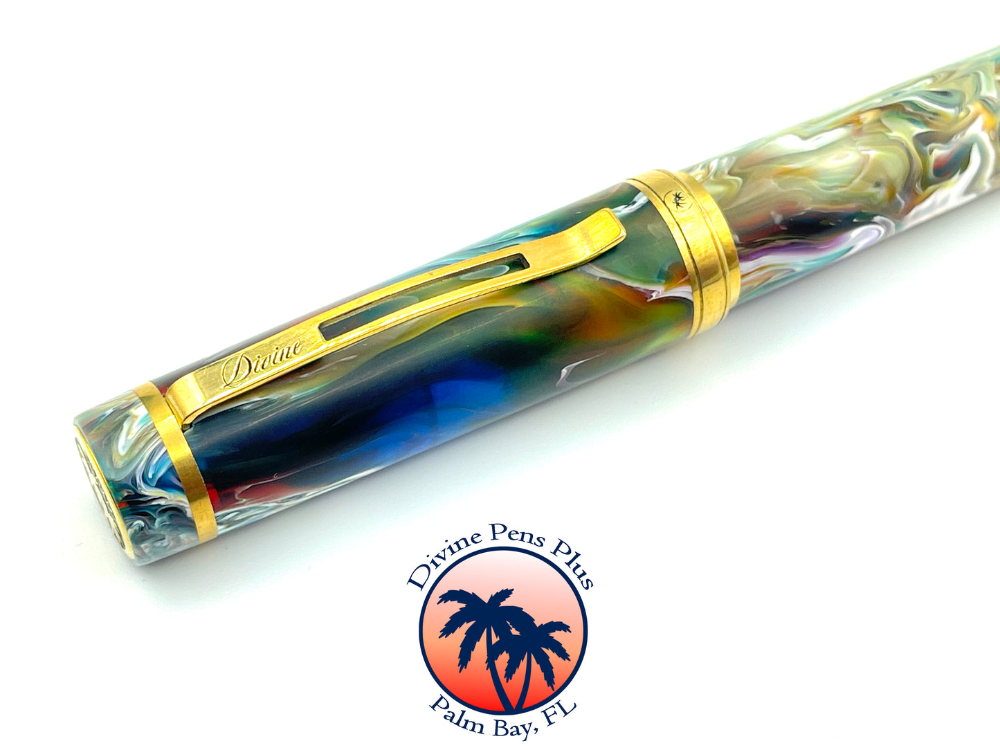 Divinus Fountain Pen - "Primary Manipulation 1" PM1 / Brass Hardware