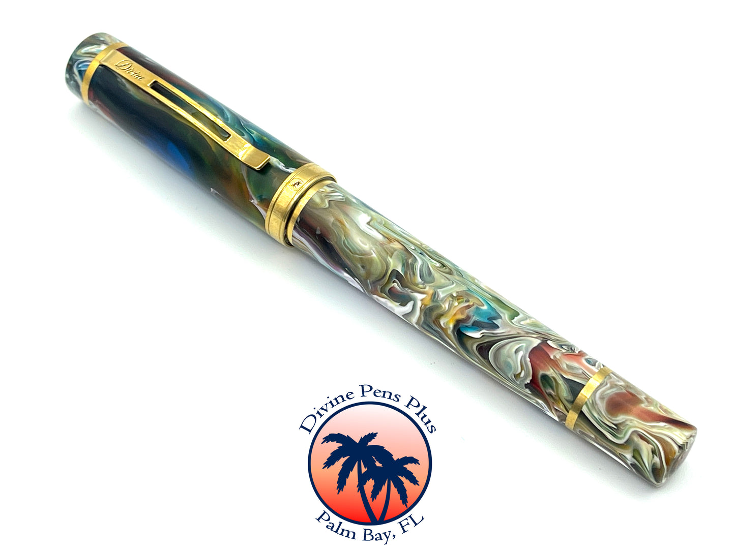 Divinus Fountain Pen - "Primary Manipulation 1" PM1 / Brass Hardware