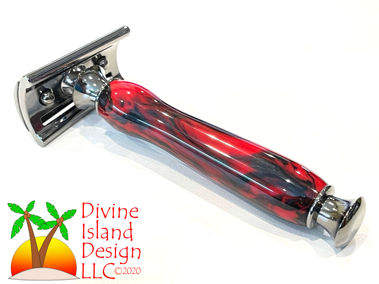 Safety Razor / Gunmetal - Resin / Vampire