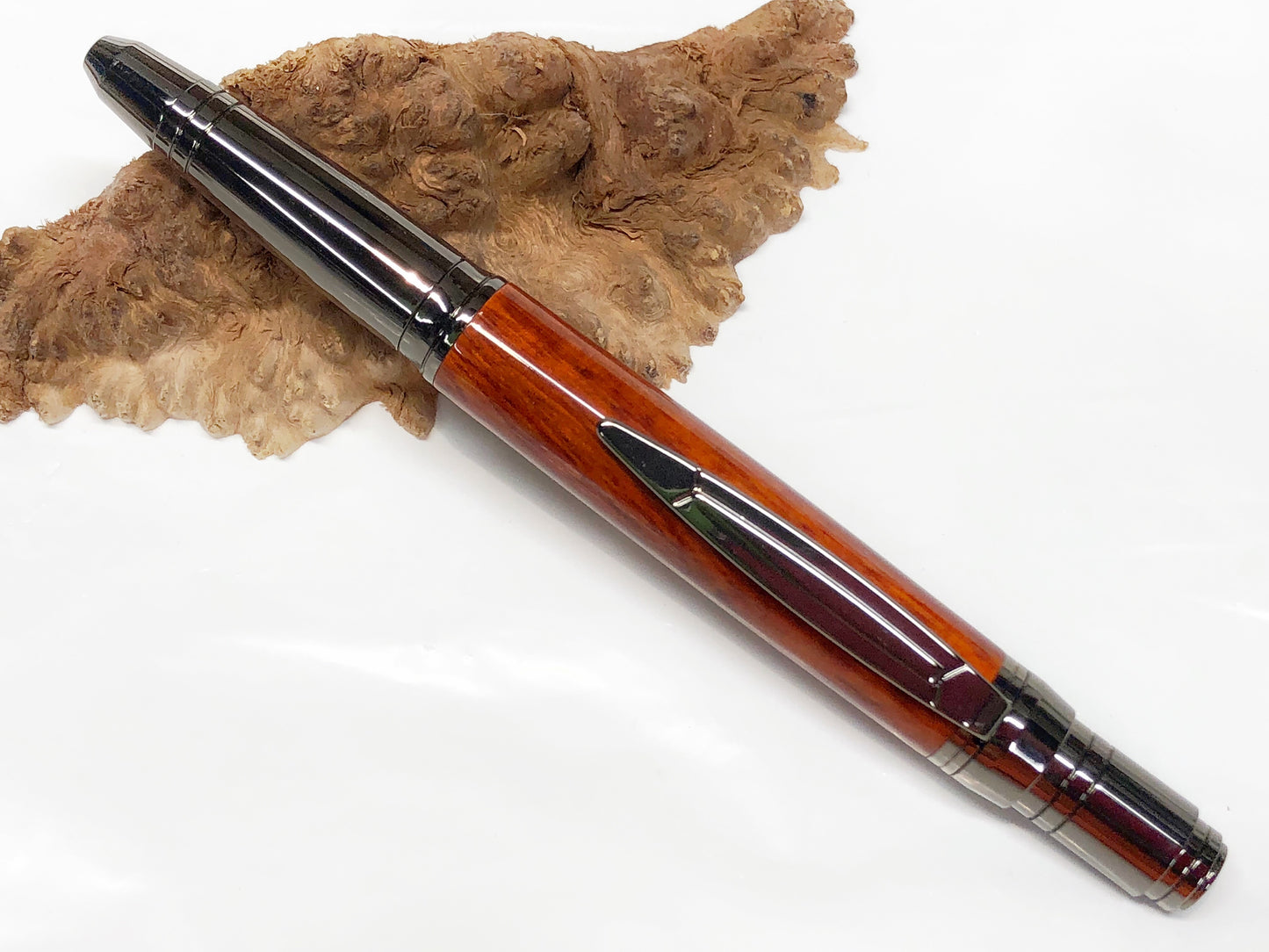 Zephyr / Gun Metal - Wood / Paduak