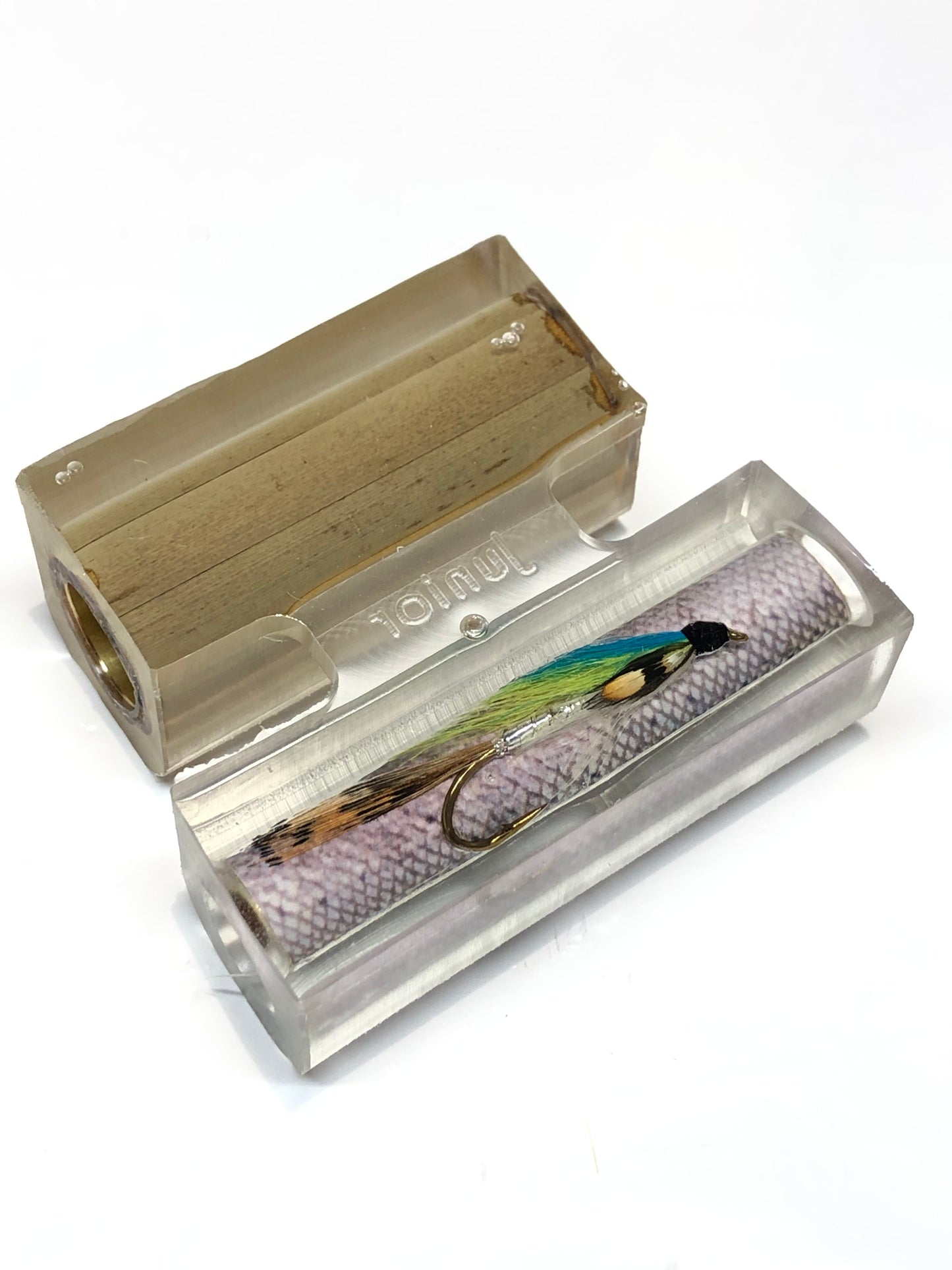 Fly - Blue and Yellow / Steelhead Salmon Clear Cast - Jr Series