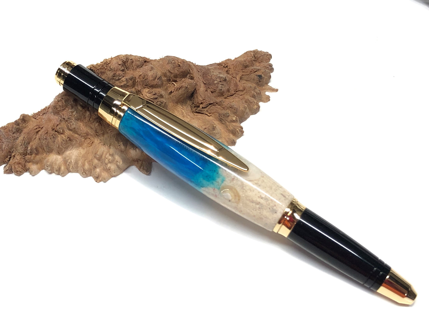 Zephyr / Black and Gold - Custom / Bahamas Seashore w/COA