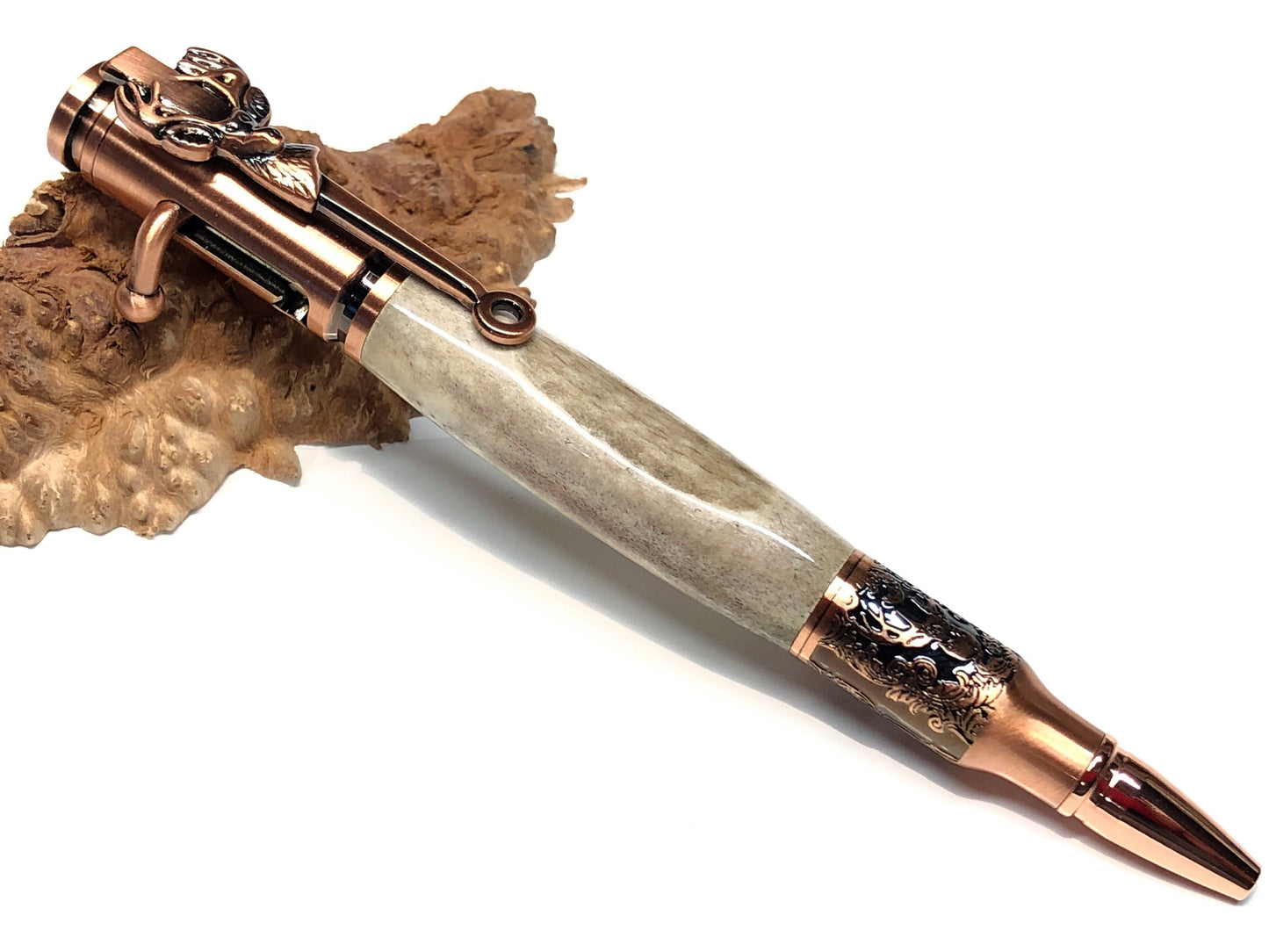 Deer Hunter / Antique Copper - Whitetail Antler
