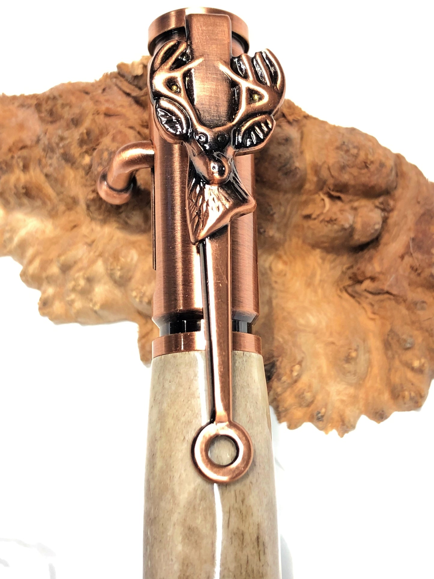 Deer Hunter / Antique Copper - Whitetail Antler