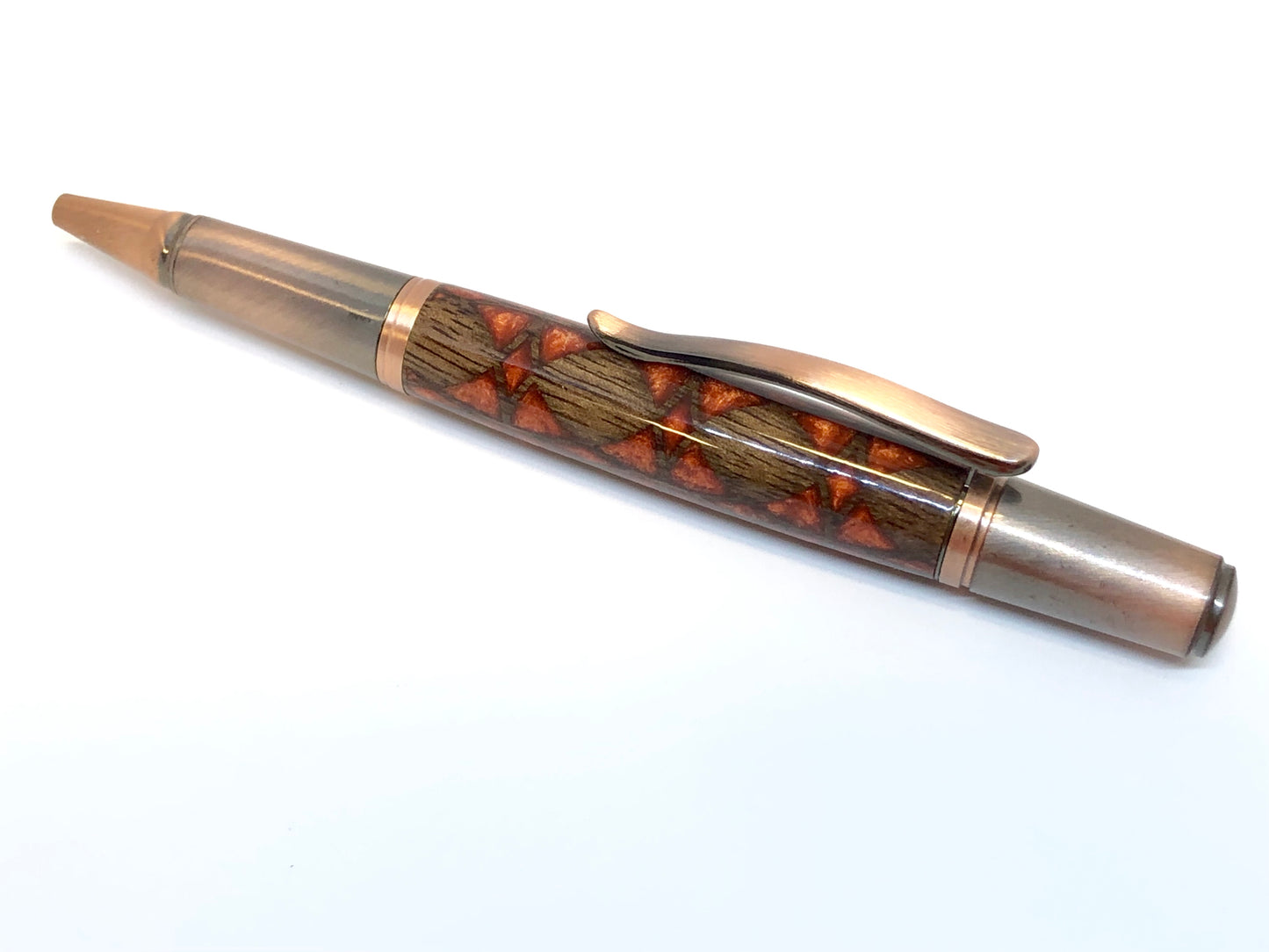 Sirocco / Antique Copper - Hybrid / Walnut Cutout and Copper Resin
