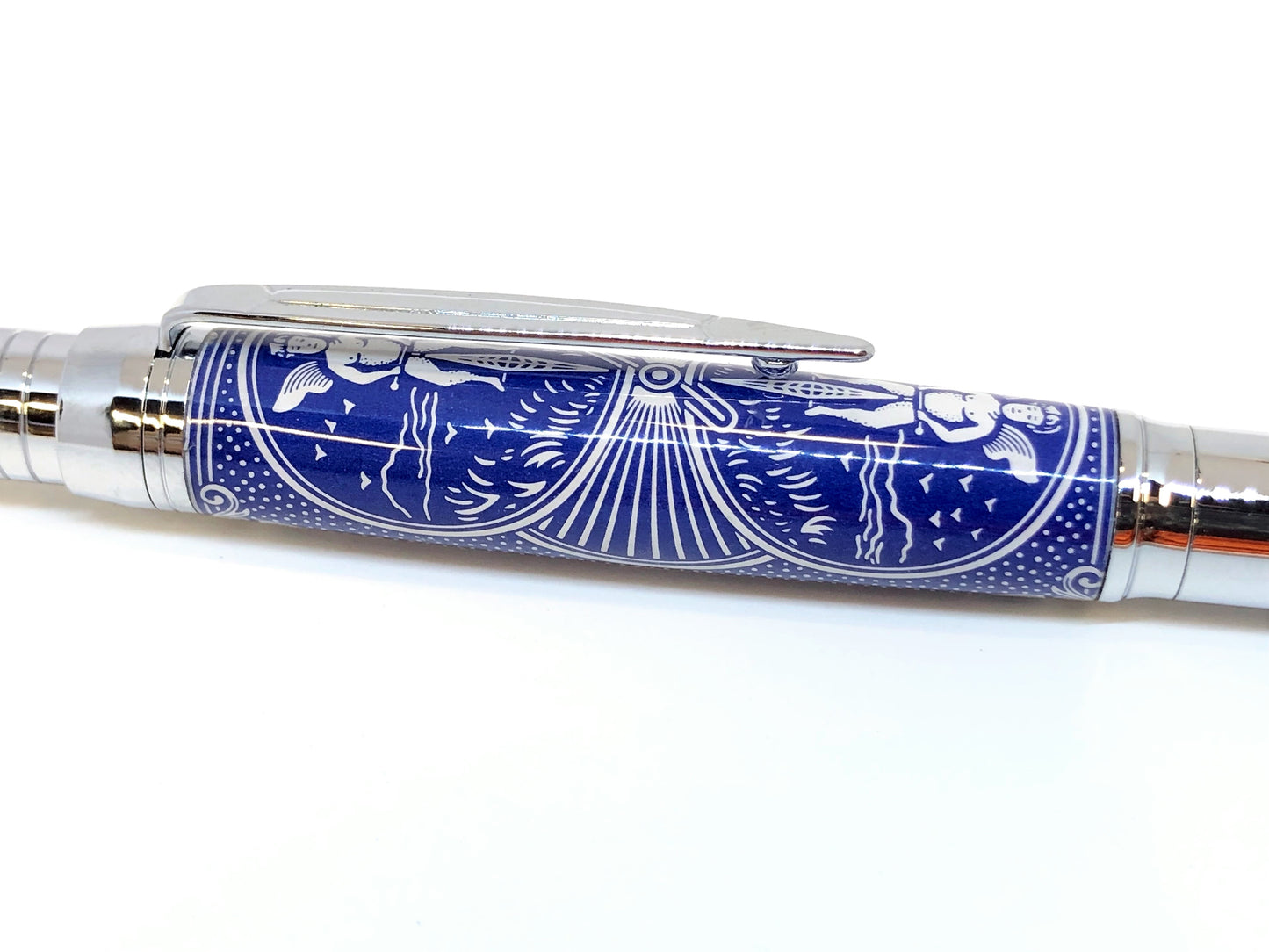 Zephyr / Chrome - Blue Bicycle Tru-Card