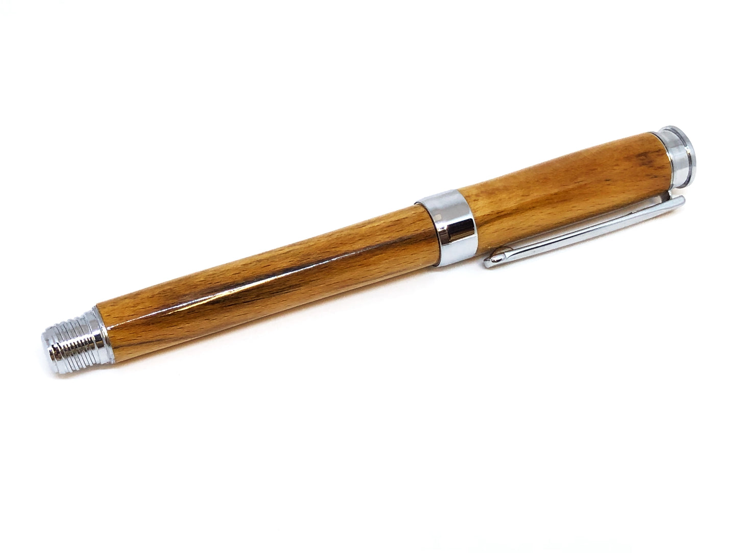Leveche Rollerball / Chrome - Wood / Cleveland Municipal Stadium (Browns & Indians) w/COA