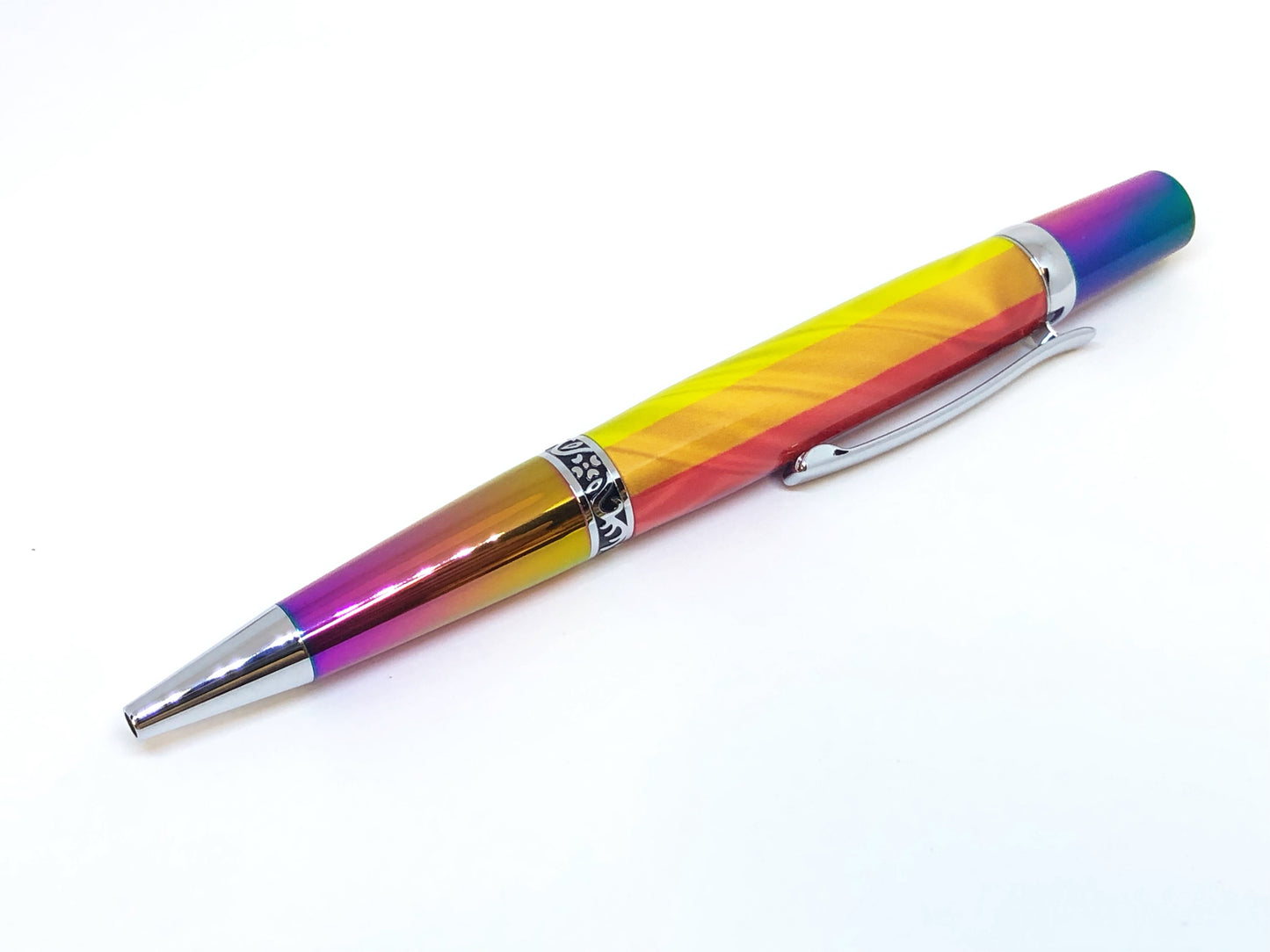 Elegant Beauty / Titanium Spectrum - Pride Flag Clear Cast