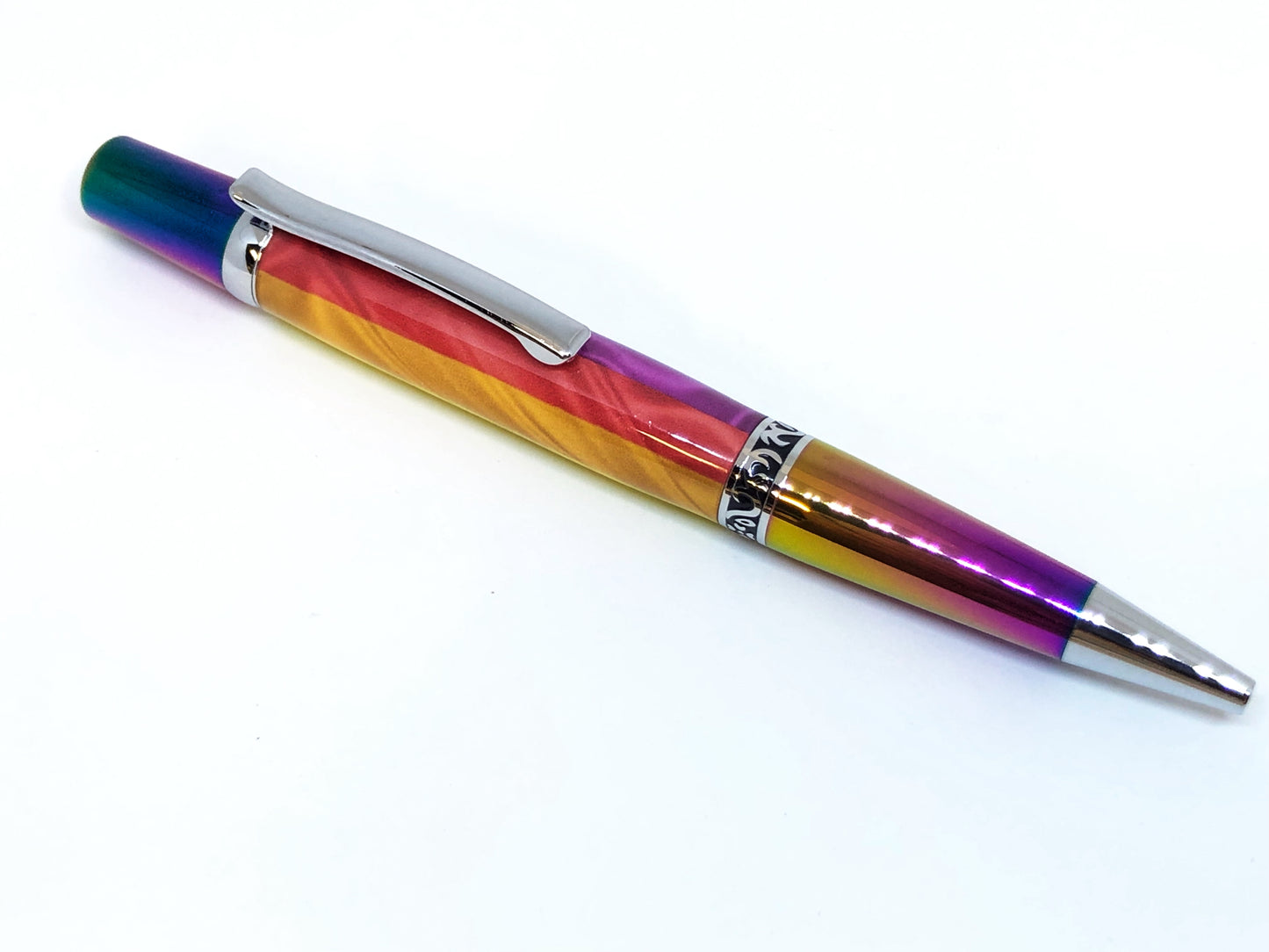 Elegant Beauty / Titanium Spectrum - Pride Flag Clear Cast