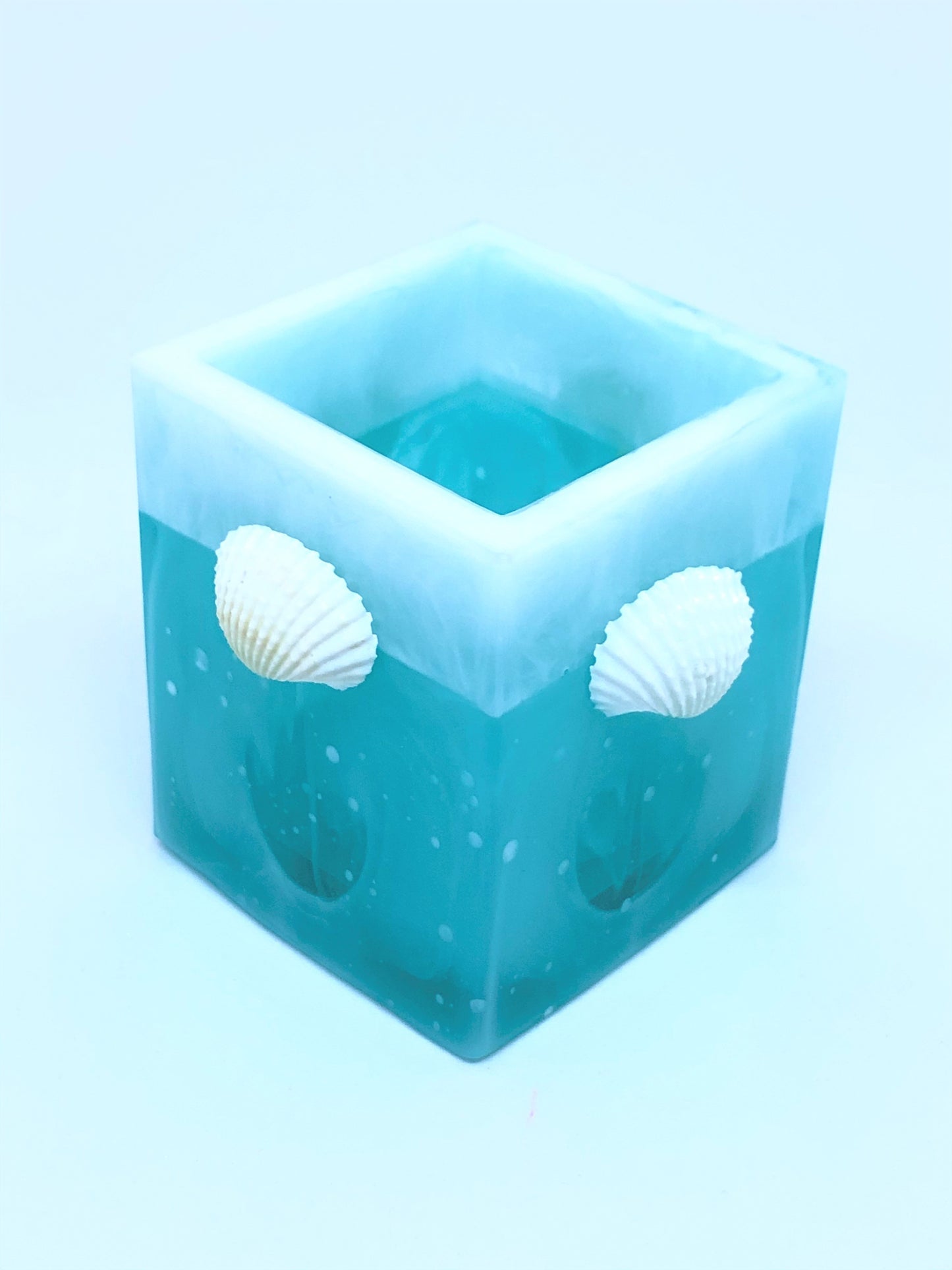 Small Teal Trinket Holder