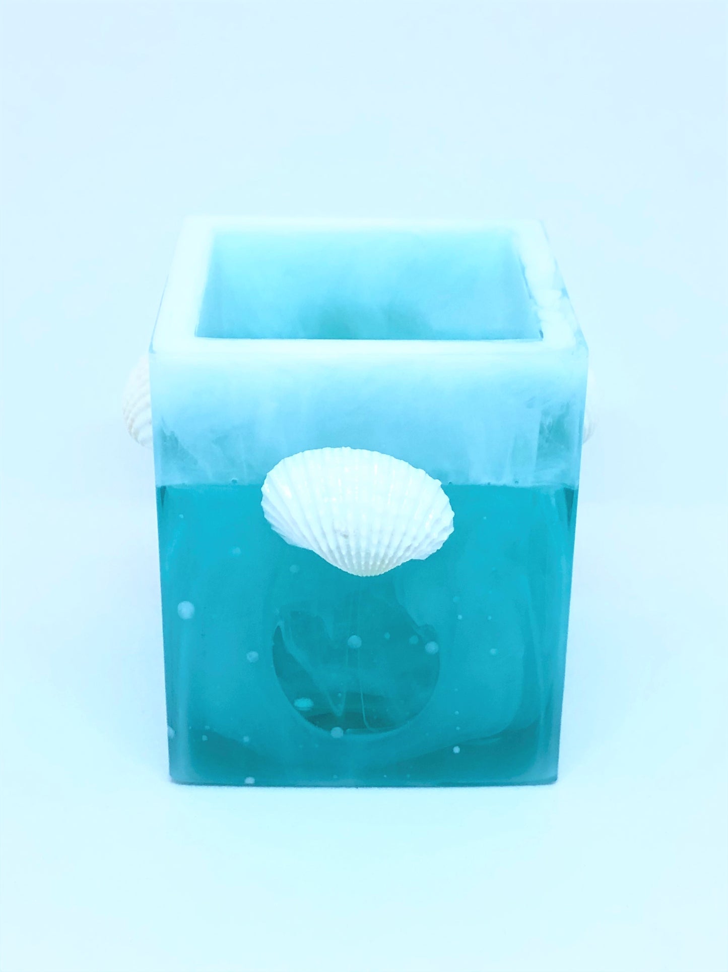 Small Teal Trinket Holder