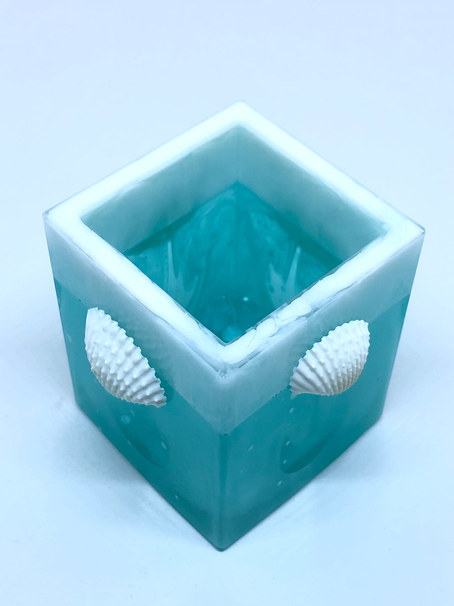 Small Teal Trinket Holder