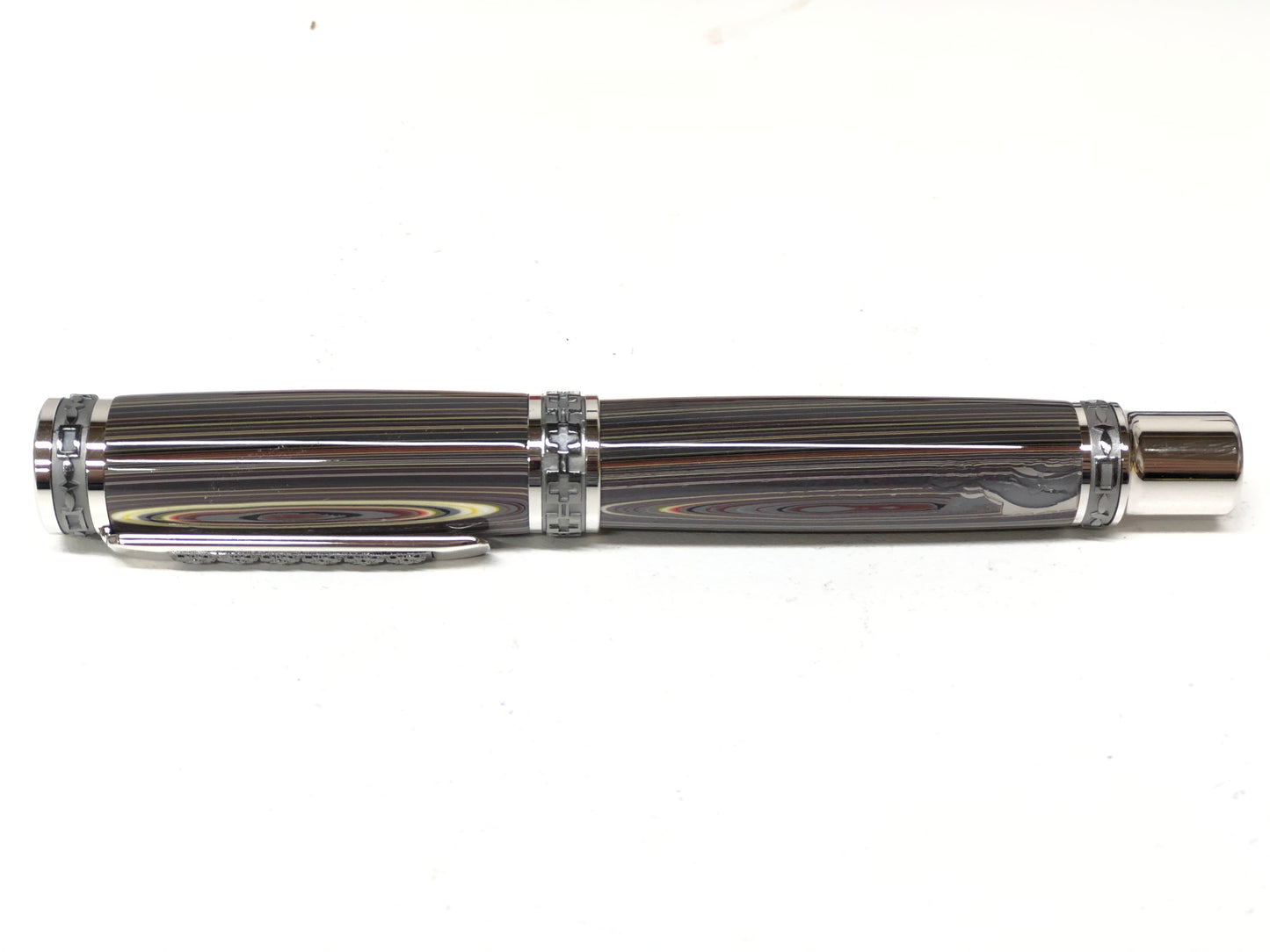 Emperor Convertible / Rhodium and Black Titanium - Corvette Fordite