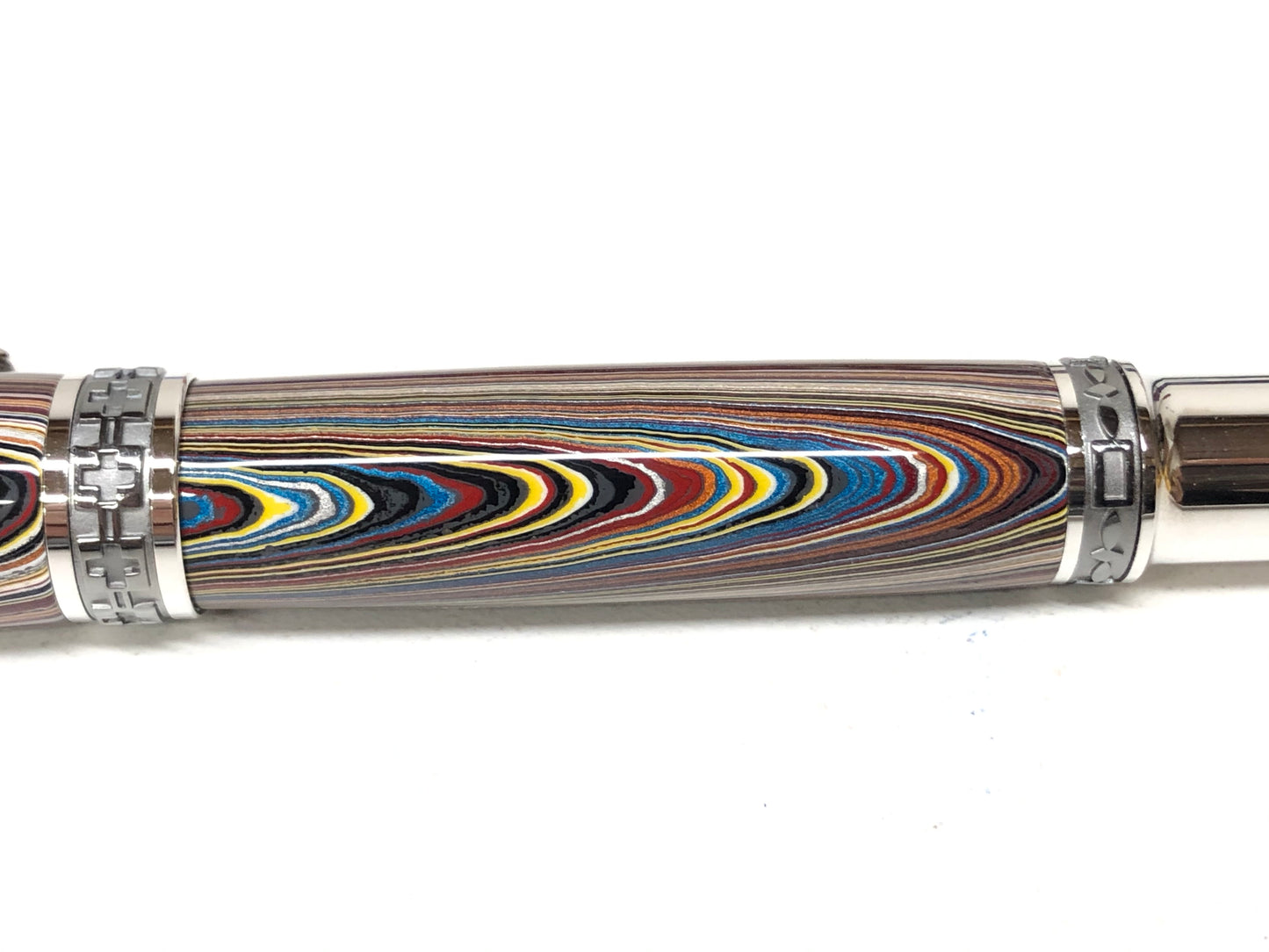 Emperor Convertible / Rhodium and Black Titanium - Corvette Fordite