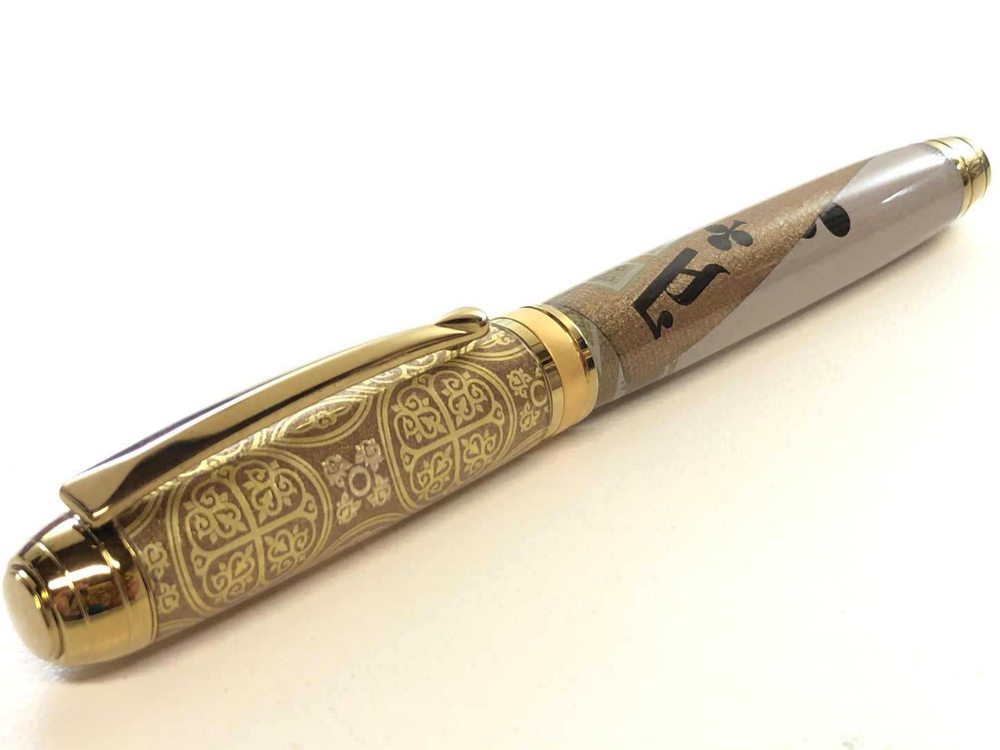 Mistral Rollerball / Gold - Gold Sanctus Tru-Card