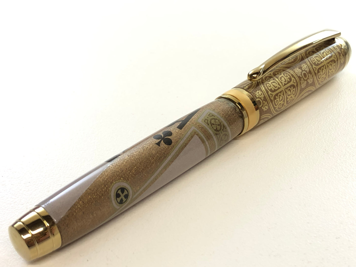 Mistral Rollerball / Gold - Gold Sanctus Tru-Card