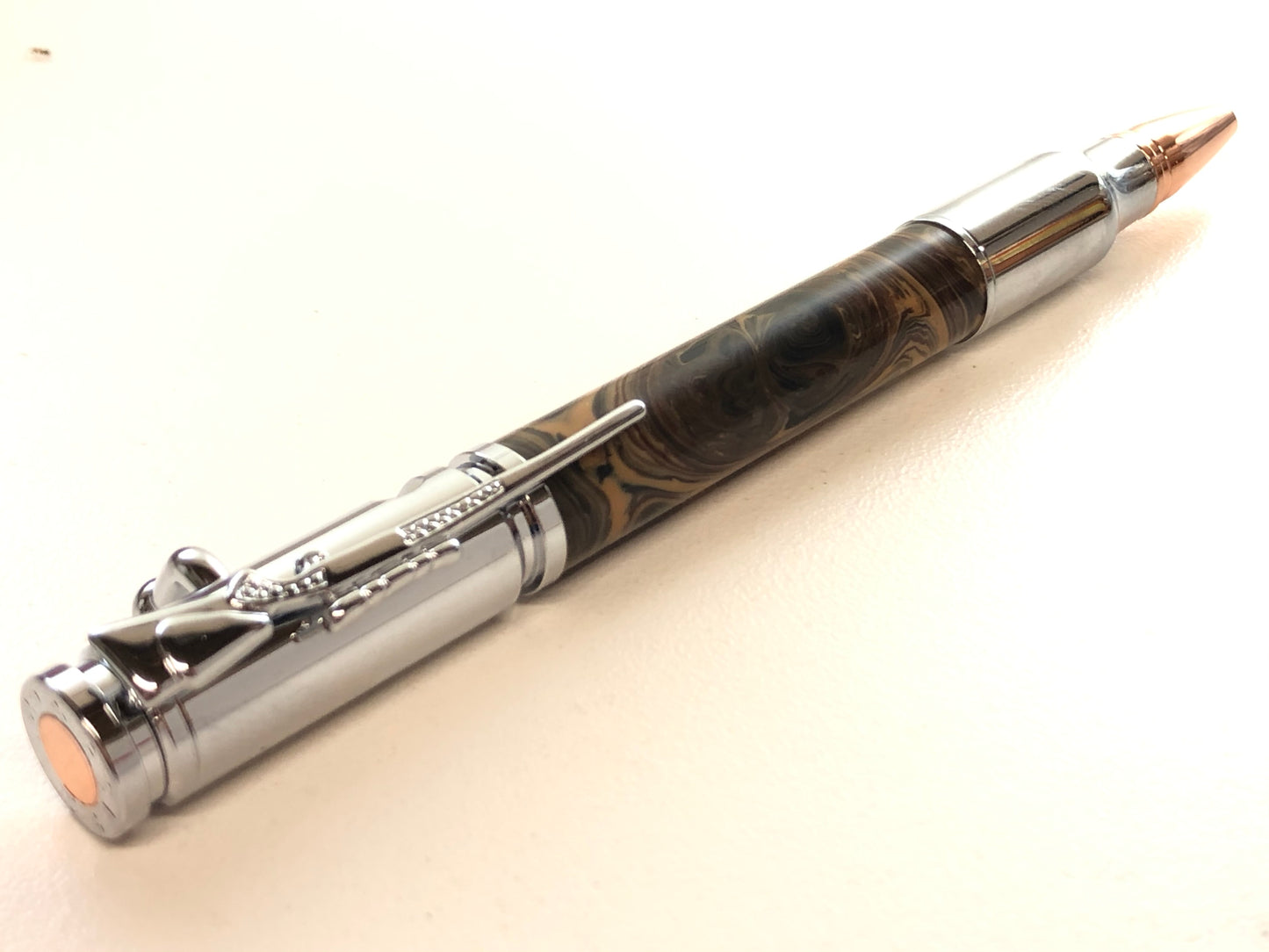Bolt Action / Chrome - Resin / Desert Camo