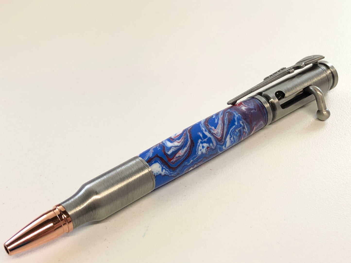 Bolt Action / Antique Pewter - Resin / Patriot