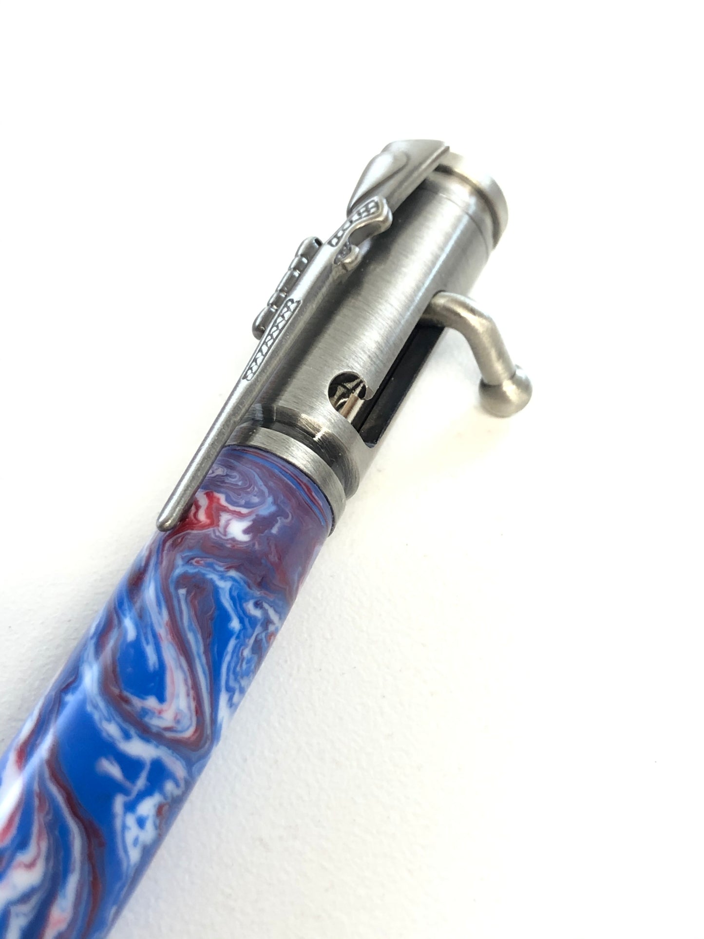 Bolt Action / Antique Pewter - Resin / Patriot