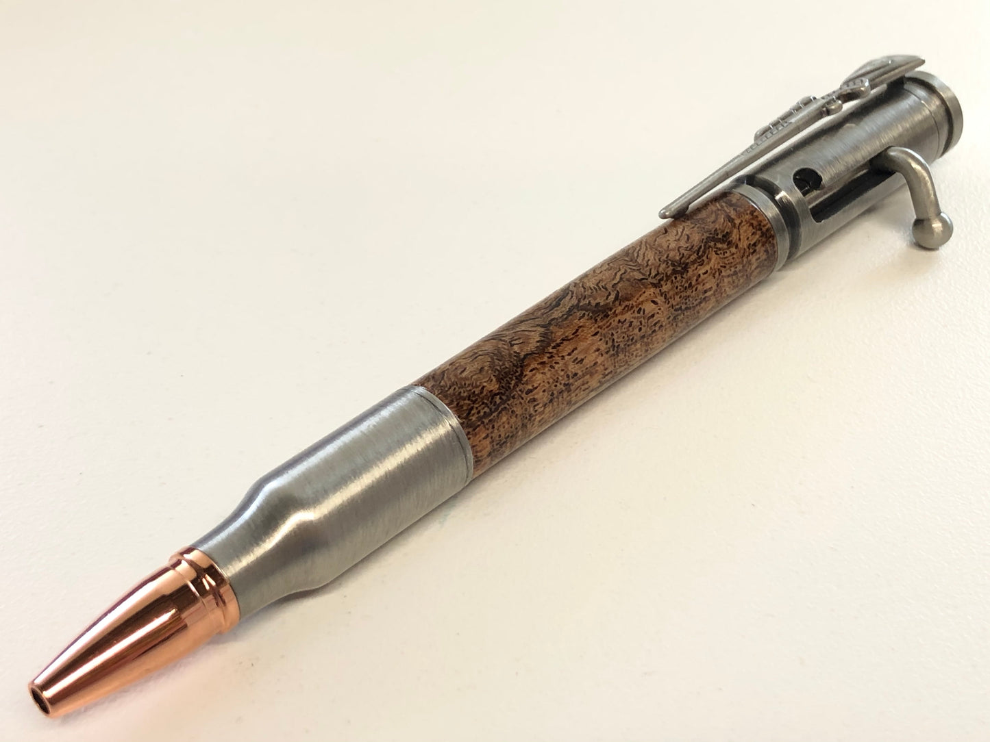 Bolt Action / Antique Pewter - Wood / Black Mesquite