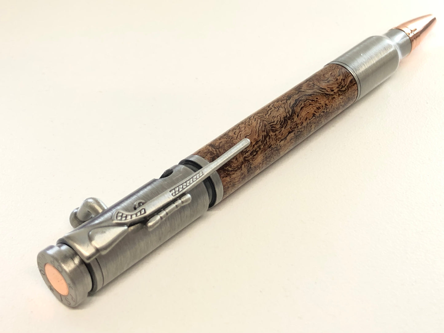 Bolt Action / Antique Pewter - Wood / Black Mesquite