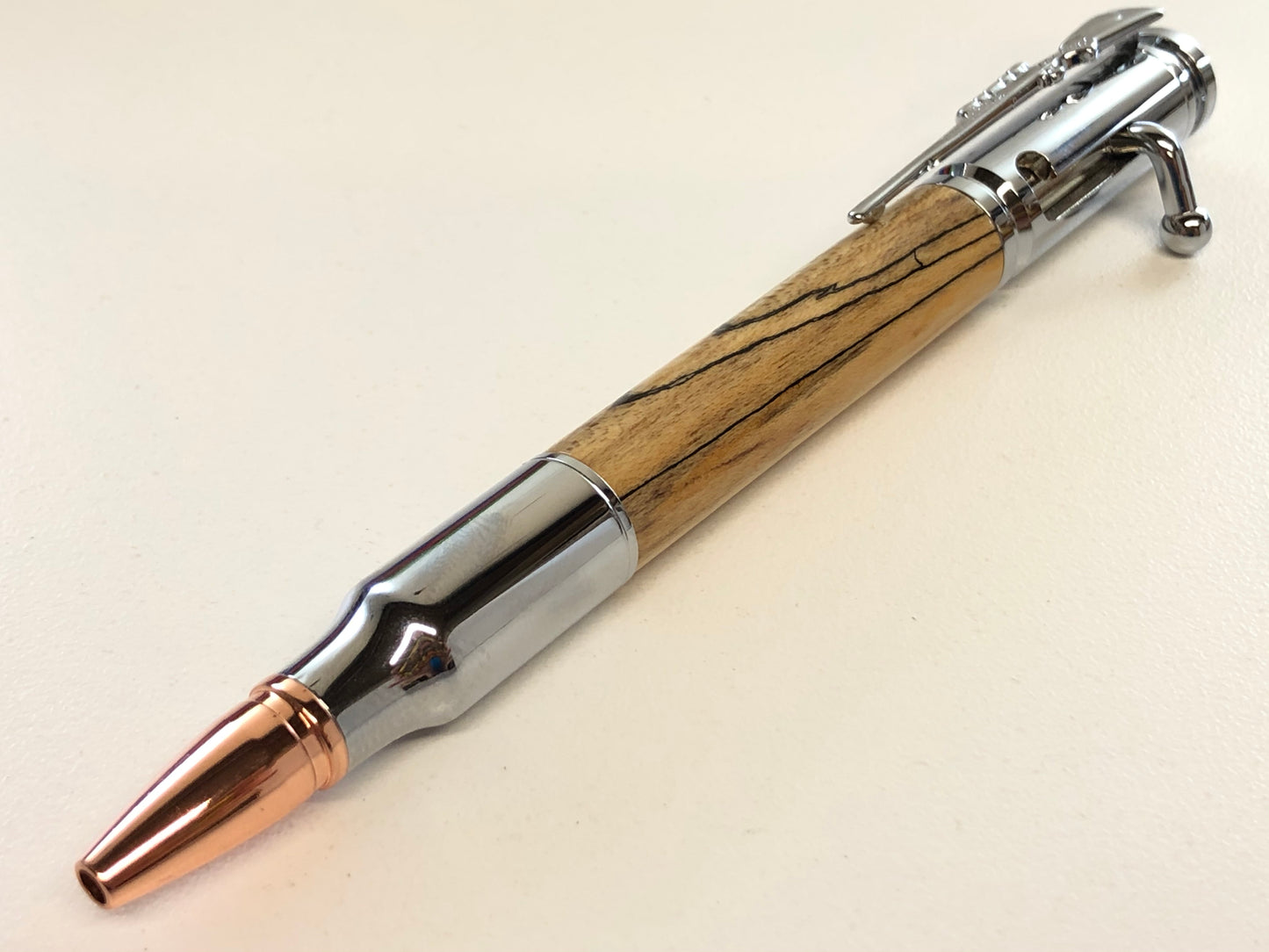 Bolt Action / Chrome - Wood / Spalted Maple