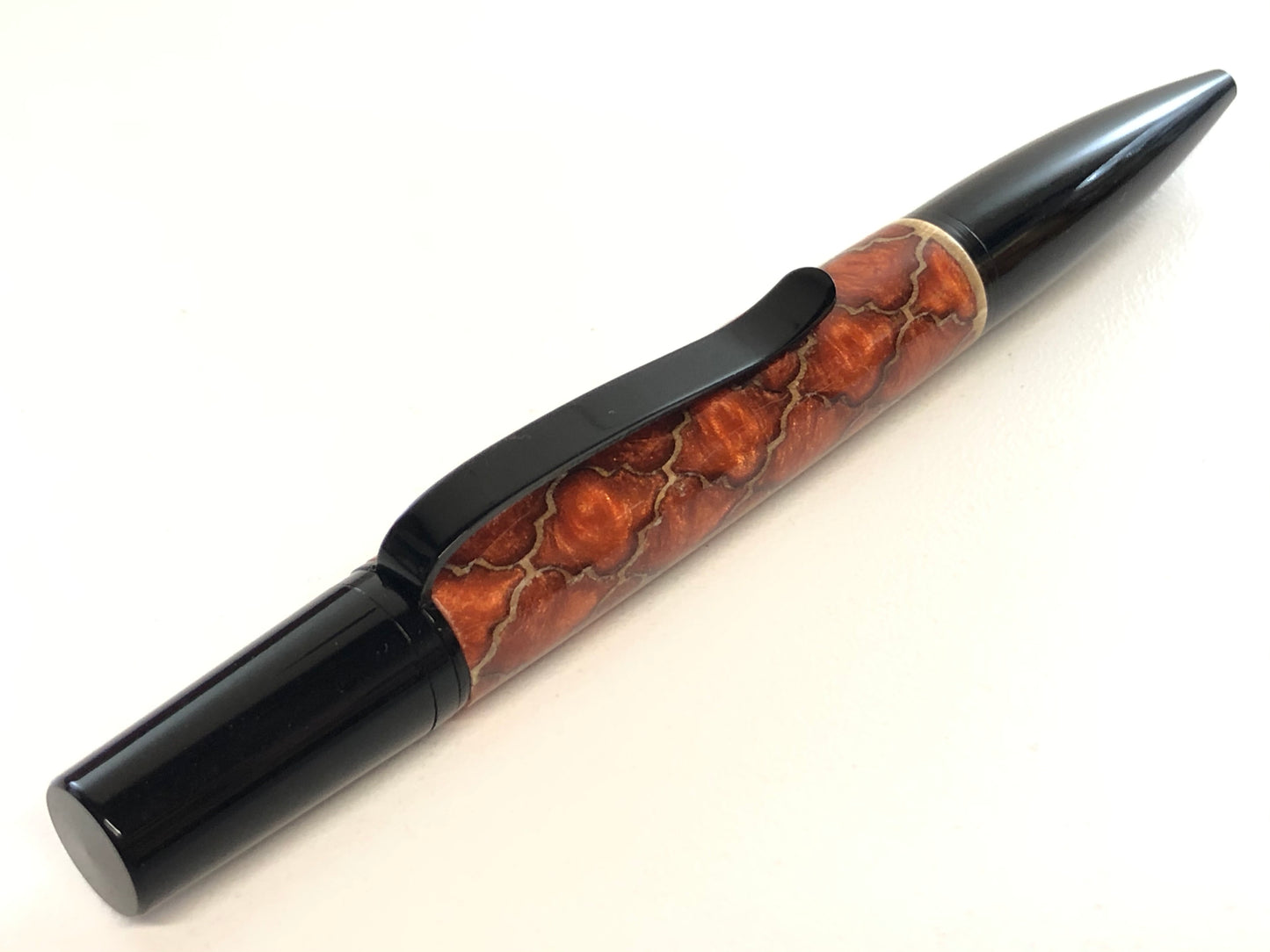 Ares / Black Chrome - Hybrid / Maple Cutout and Copper Resin