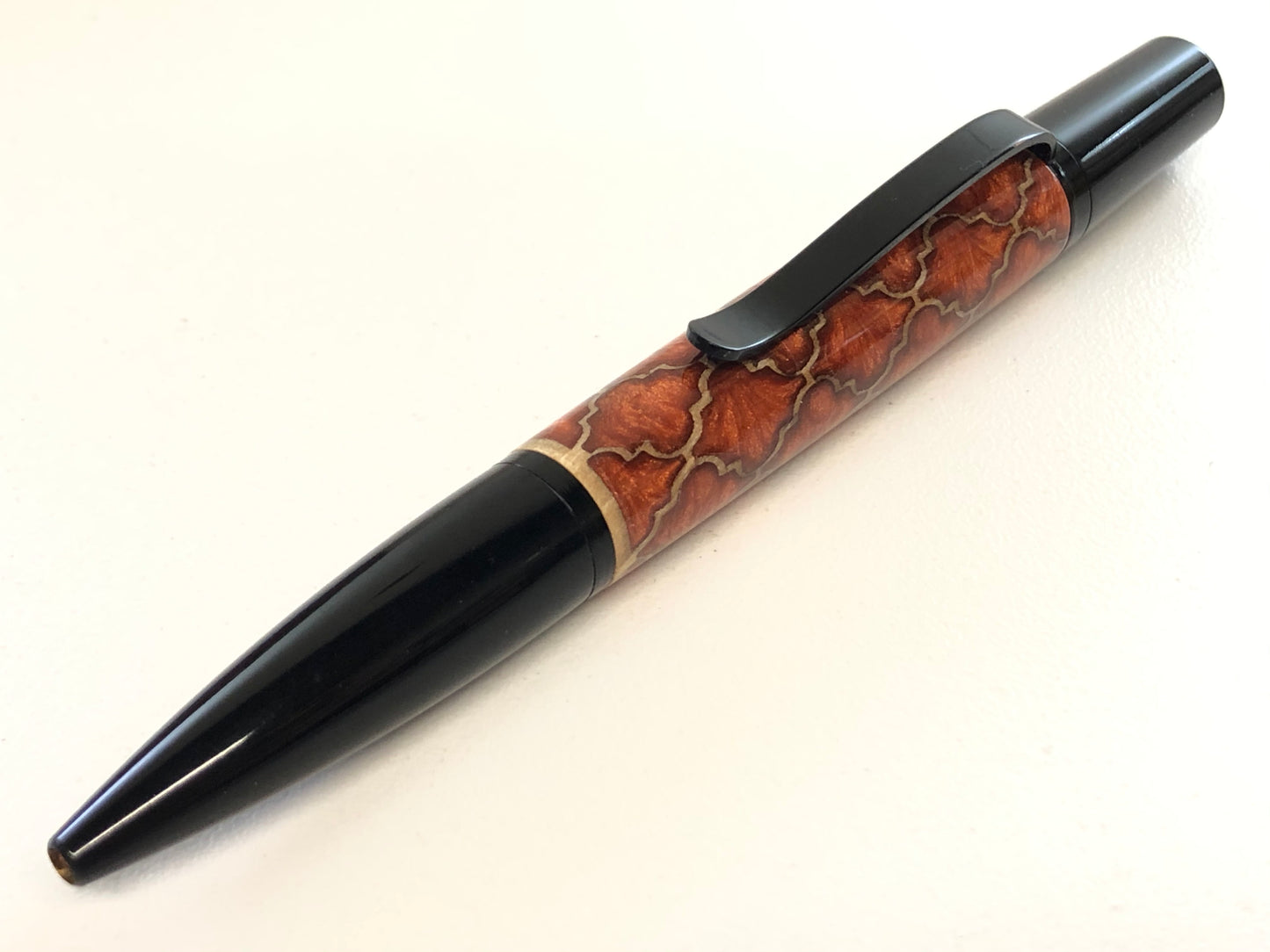 Ares / Black Chrome - Hybrid / Maple Cutout and Copper Resin