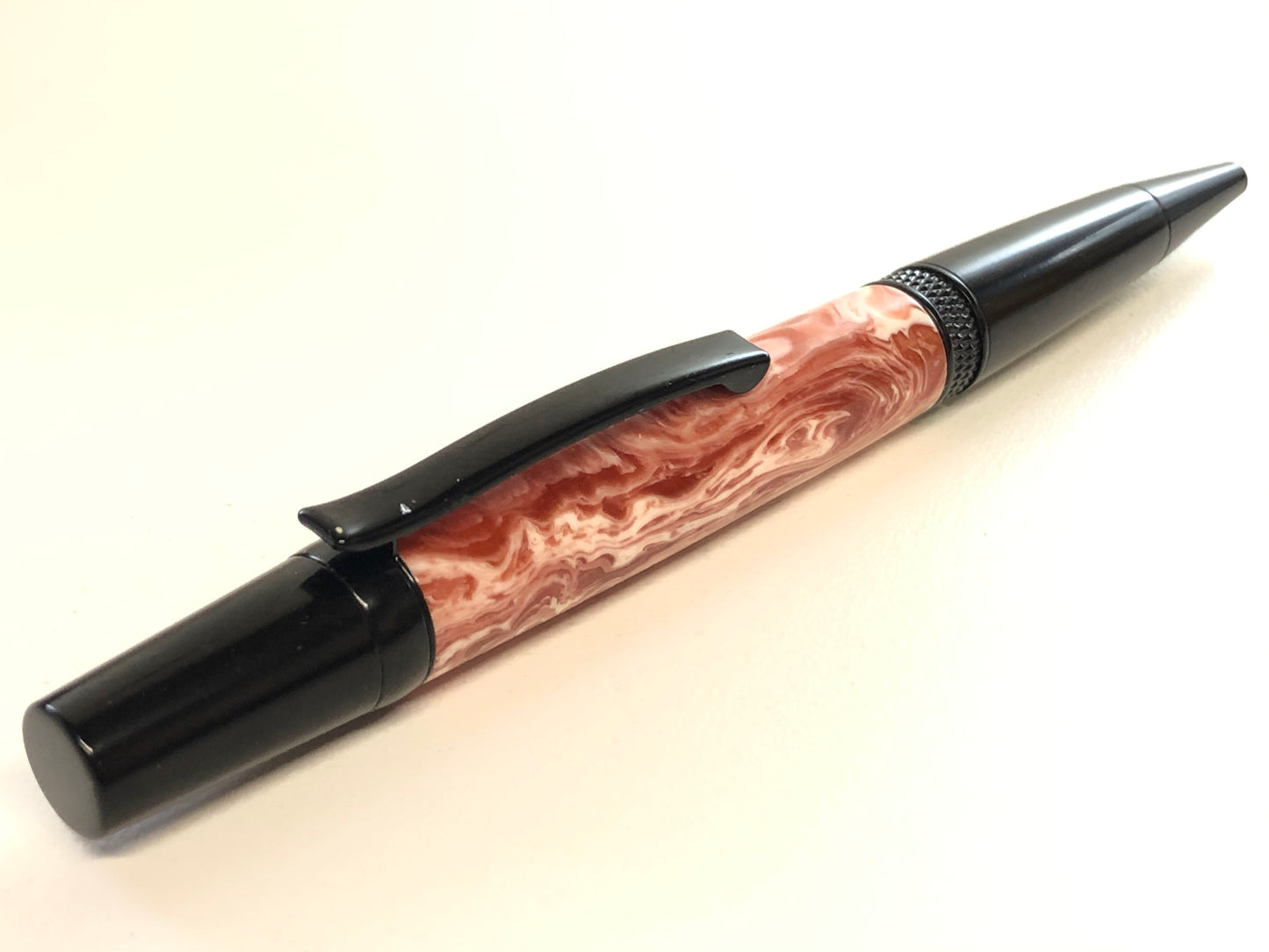 Diamond Knurl / Black Chrome - Resin / Coagulation
