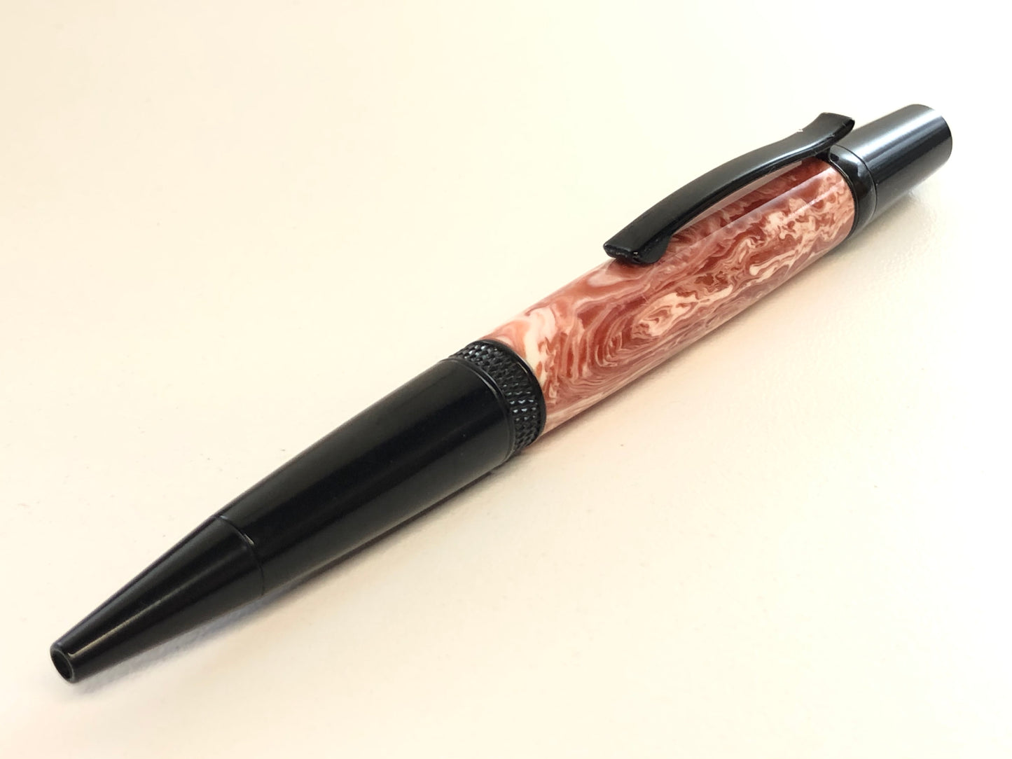 Diamond Knurl / Black Chrome - Resin / Coagulation