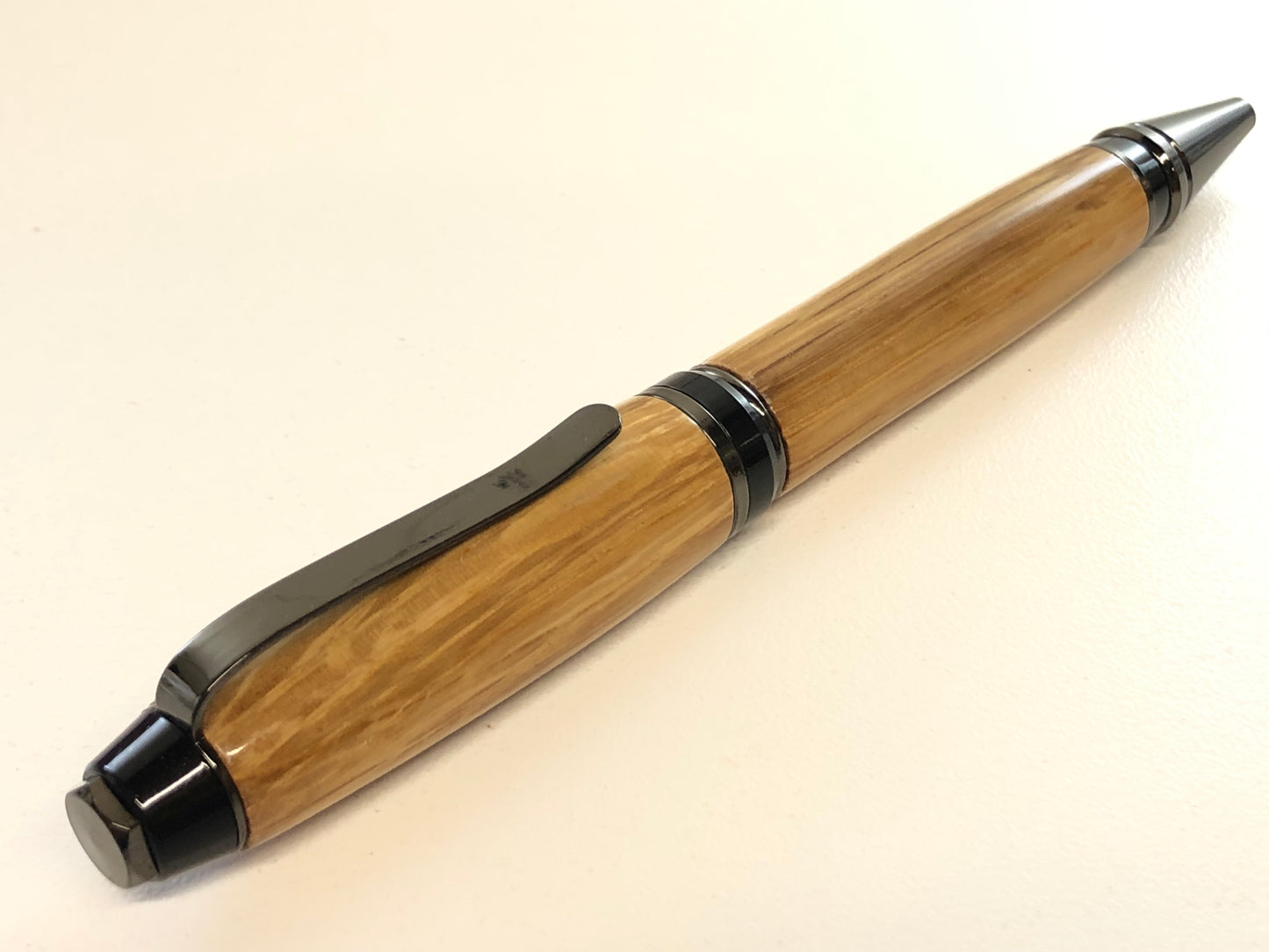Cigar / Gunmetal - Wood / Makers Mark Barrel w/COA