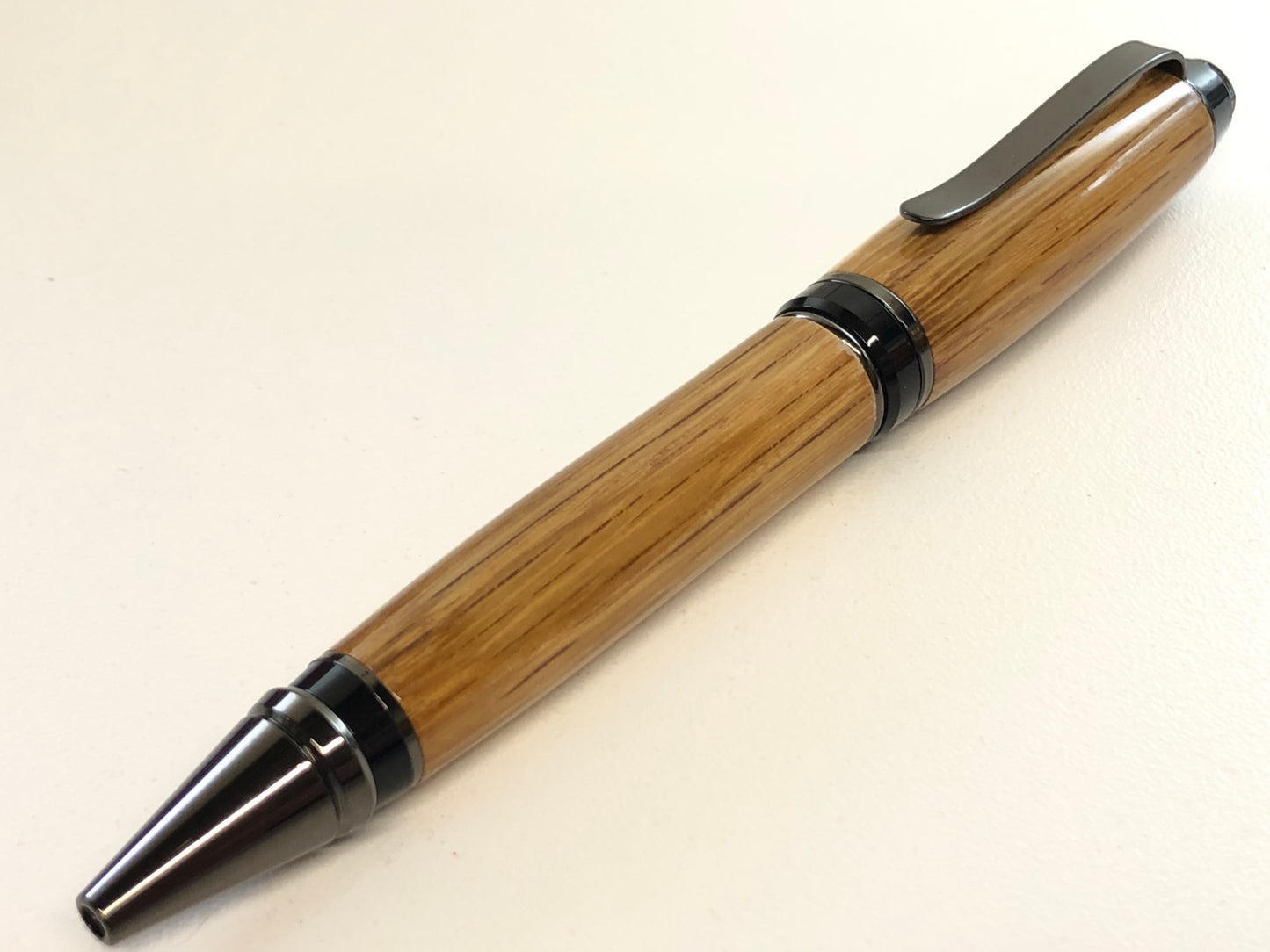 Cigar / Gunmetal - Wood / Makers Mark Barrel w/COA