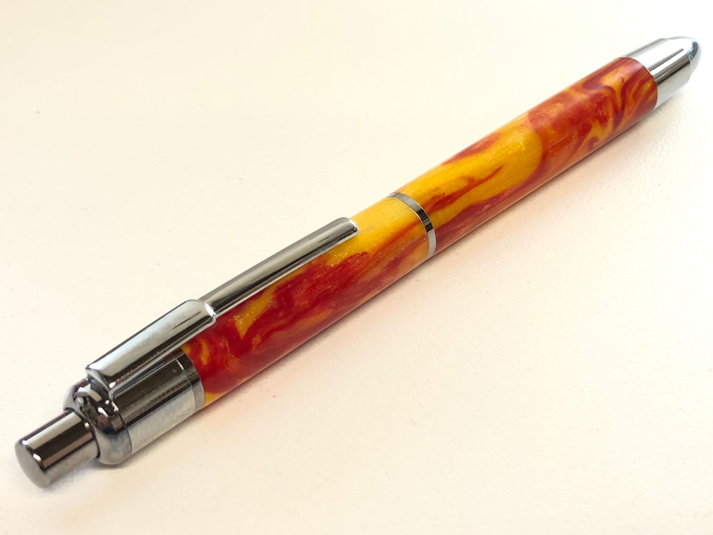 Long Boy Click / Chrome - Resin / Fireball
