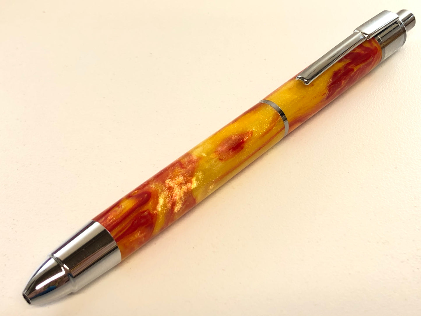 Long Boy Click / Chrome - Resin / Fireball