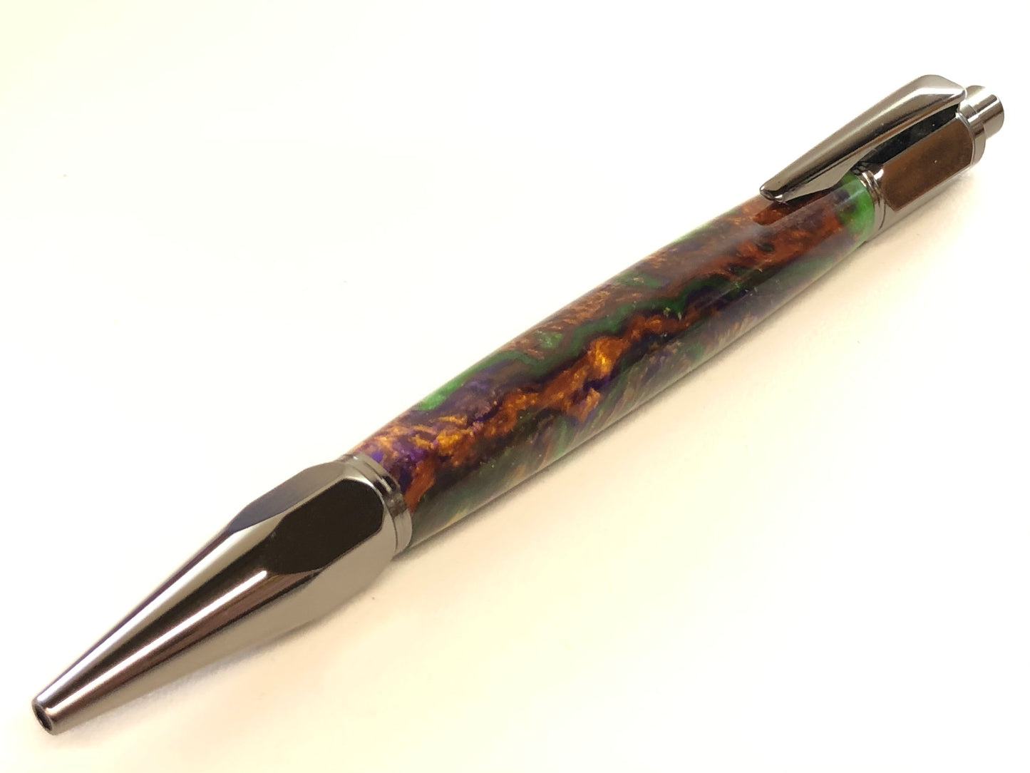 Vertex Click / Gunmetal - Resin / Forest