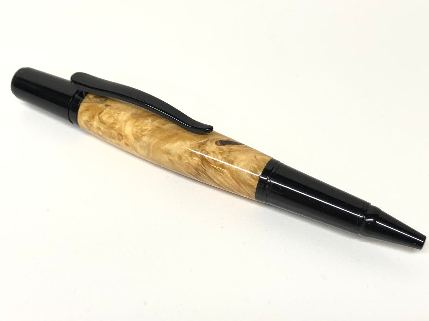 Sirocco / Black Chrome - Wood / Black Ash Burl