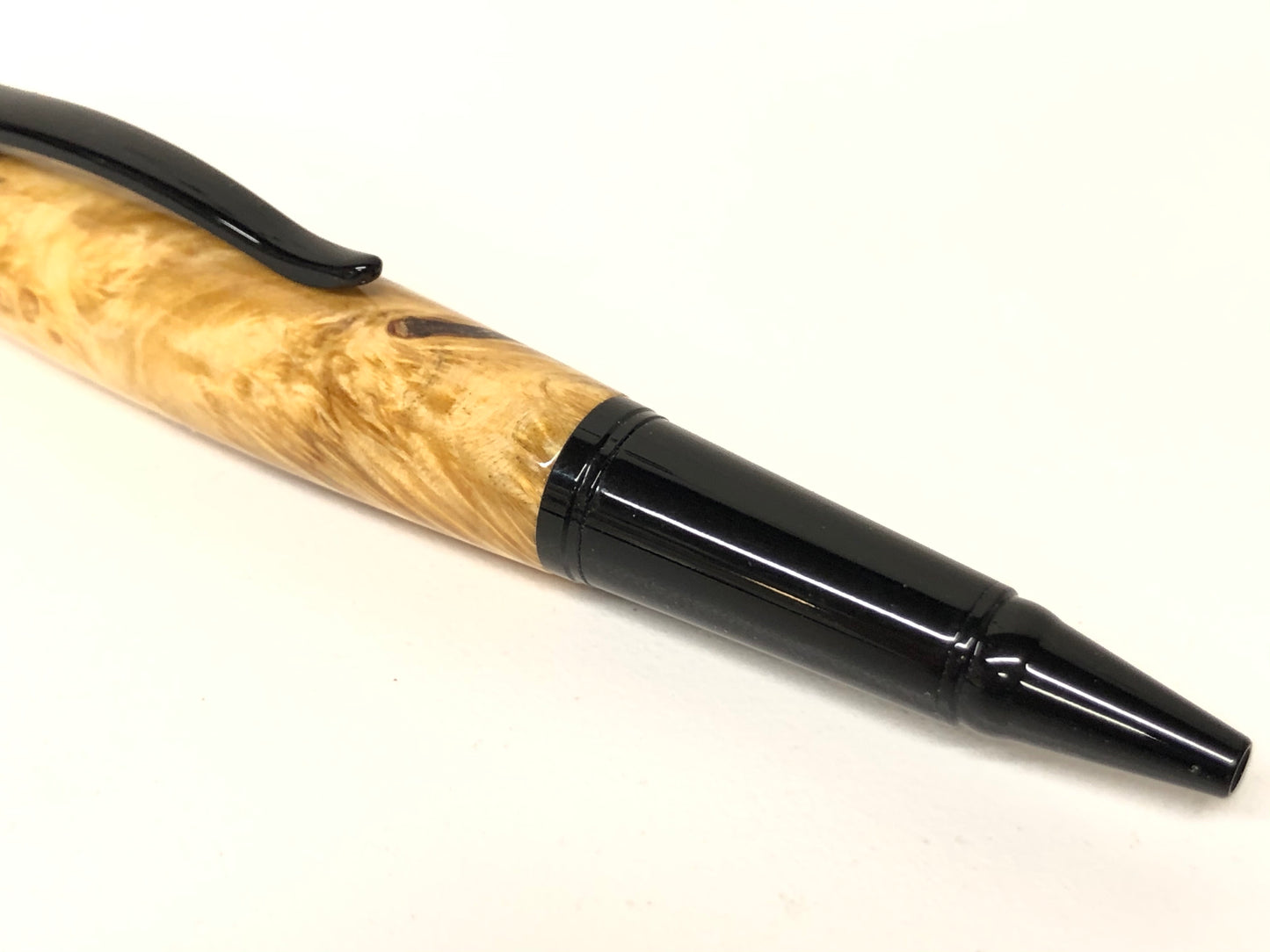 Sirocco / Black Chrome - Wood / Black Ash Burl
